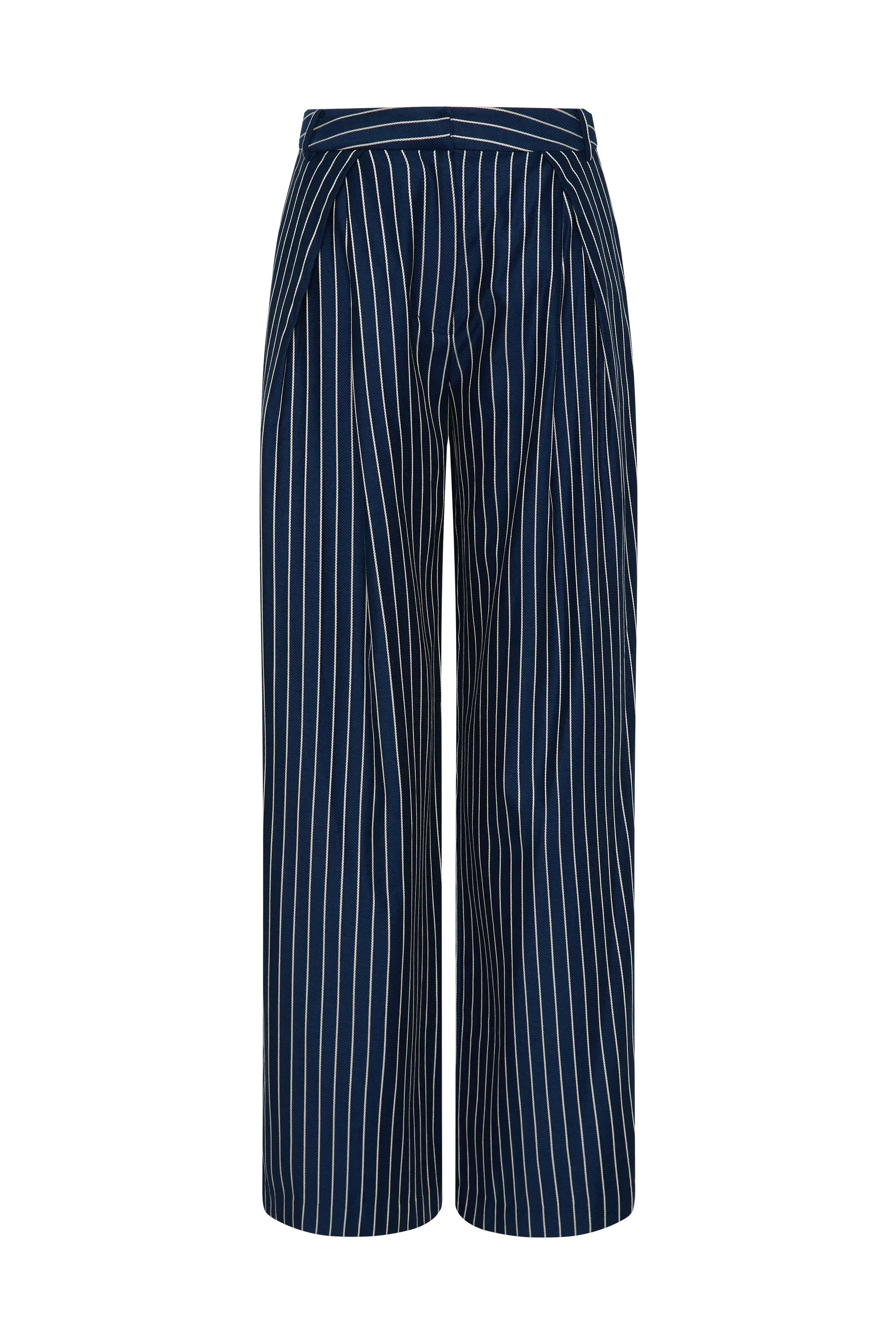 Faithfull - Lalia Trouser Chevron Stripe Vintage Navy - Final Sale - Image 7