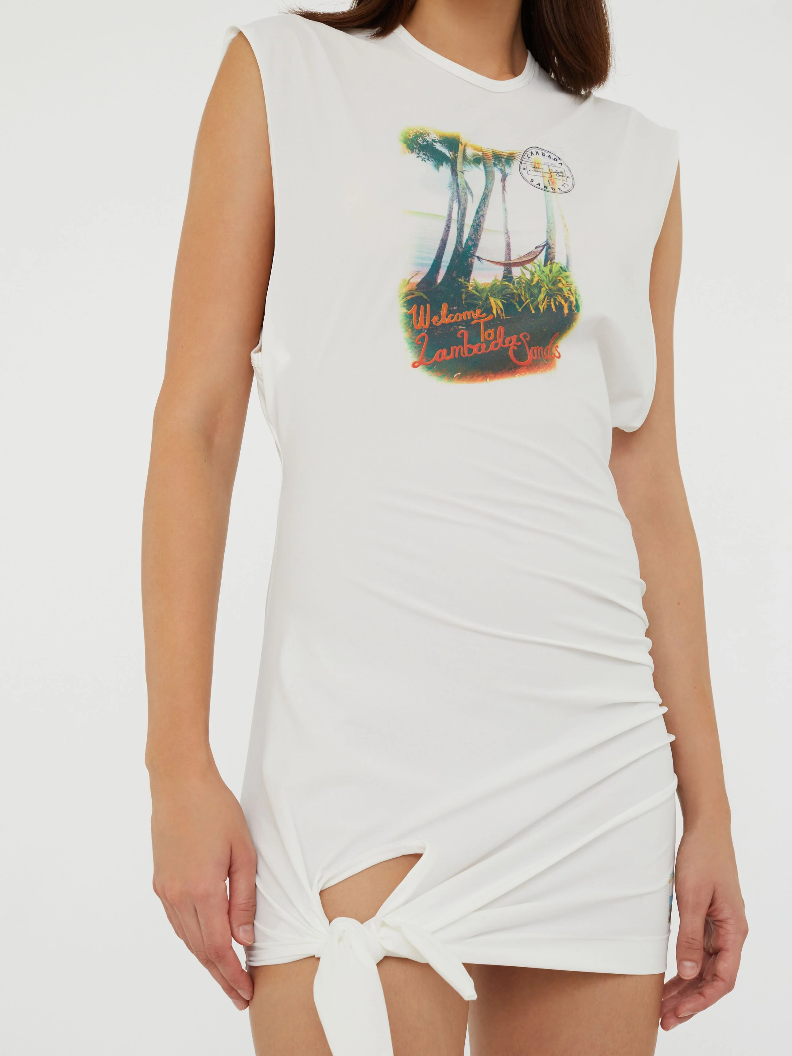 Christopher Esber - Lambada Sands Loophole Tie Mini Dress - Image 2
