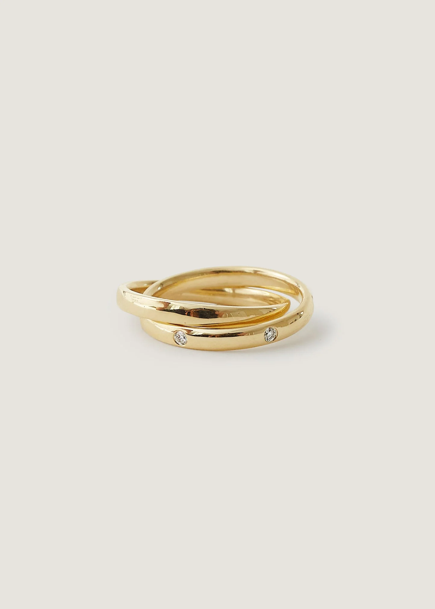 Kinn - L'Amour Interlocking Ring Gold