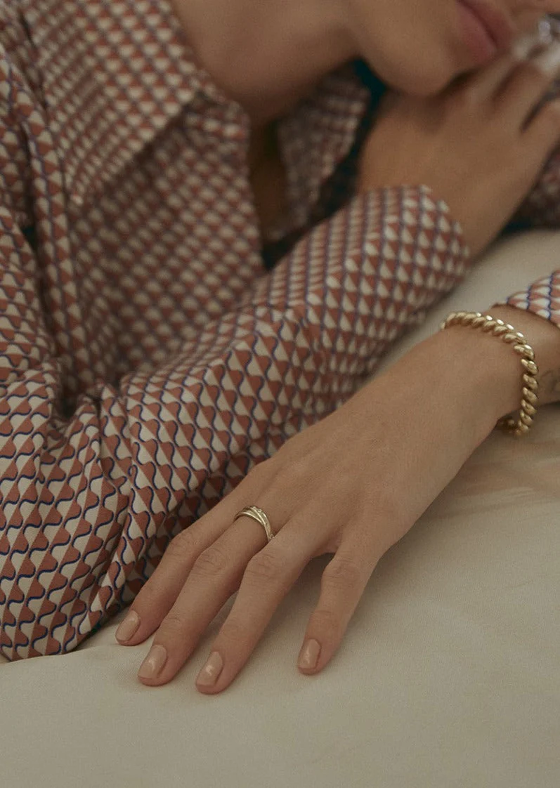 Kinn - L'Amour Interlocking Ring Gold - Image 5