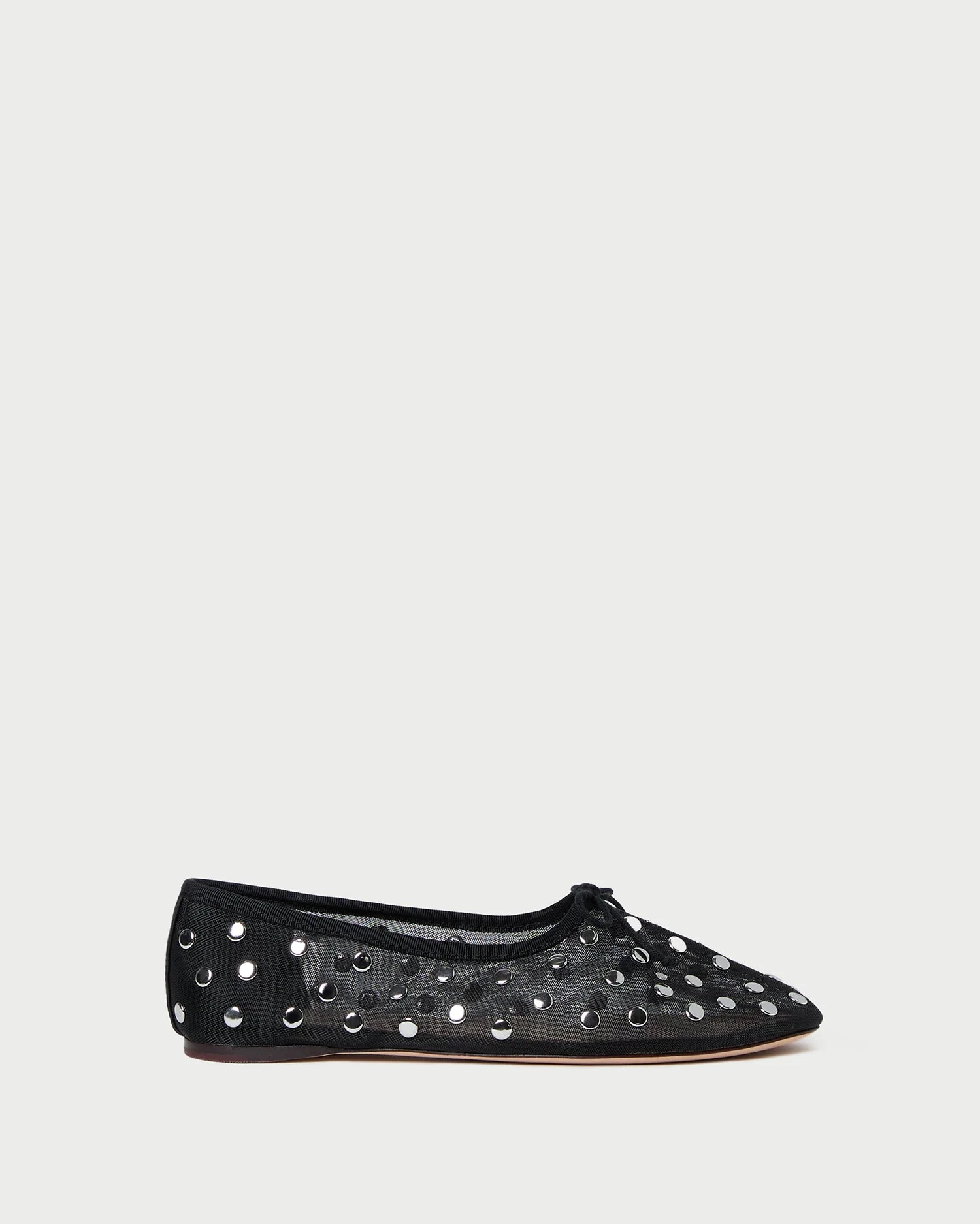 Loeffler Randall - Landon Black/Silver Mesh Ballet Flat - Image 3