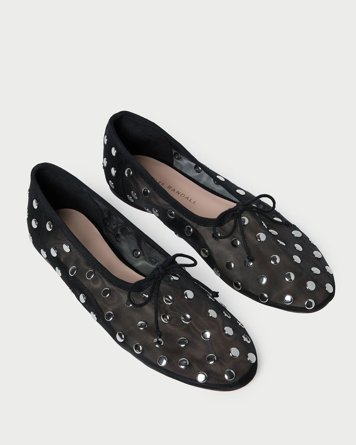 Loeffler Randall - Landon Black/Silver Mesh Ballet Flat - Image 4