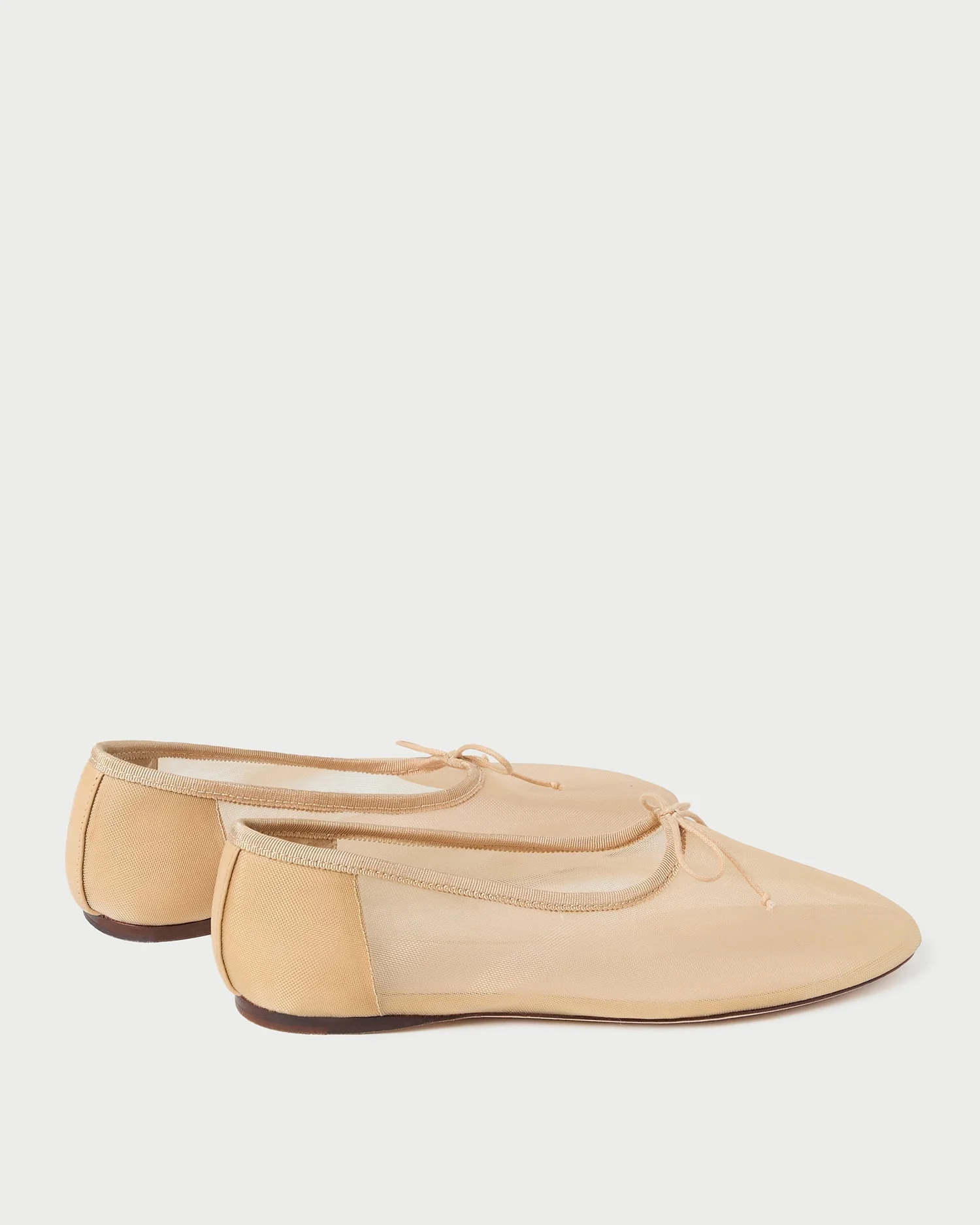 Loeffler Randall - Landon Caramel Mesh Ballet Flat - Image 5