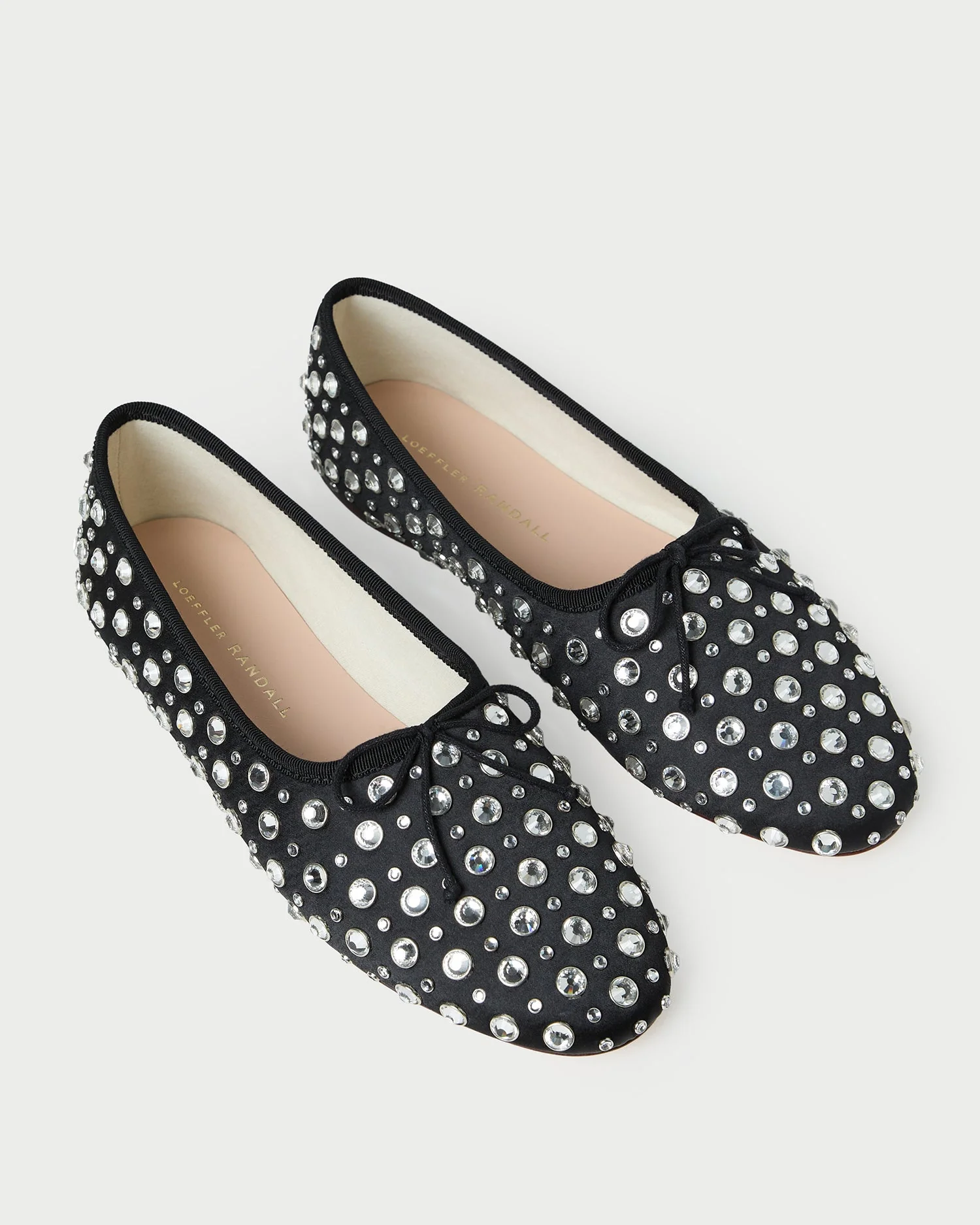 Loeffler Randall - Landon Black/Crystal Ballet Flat - Image 3