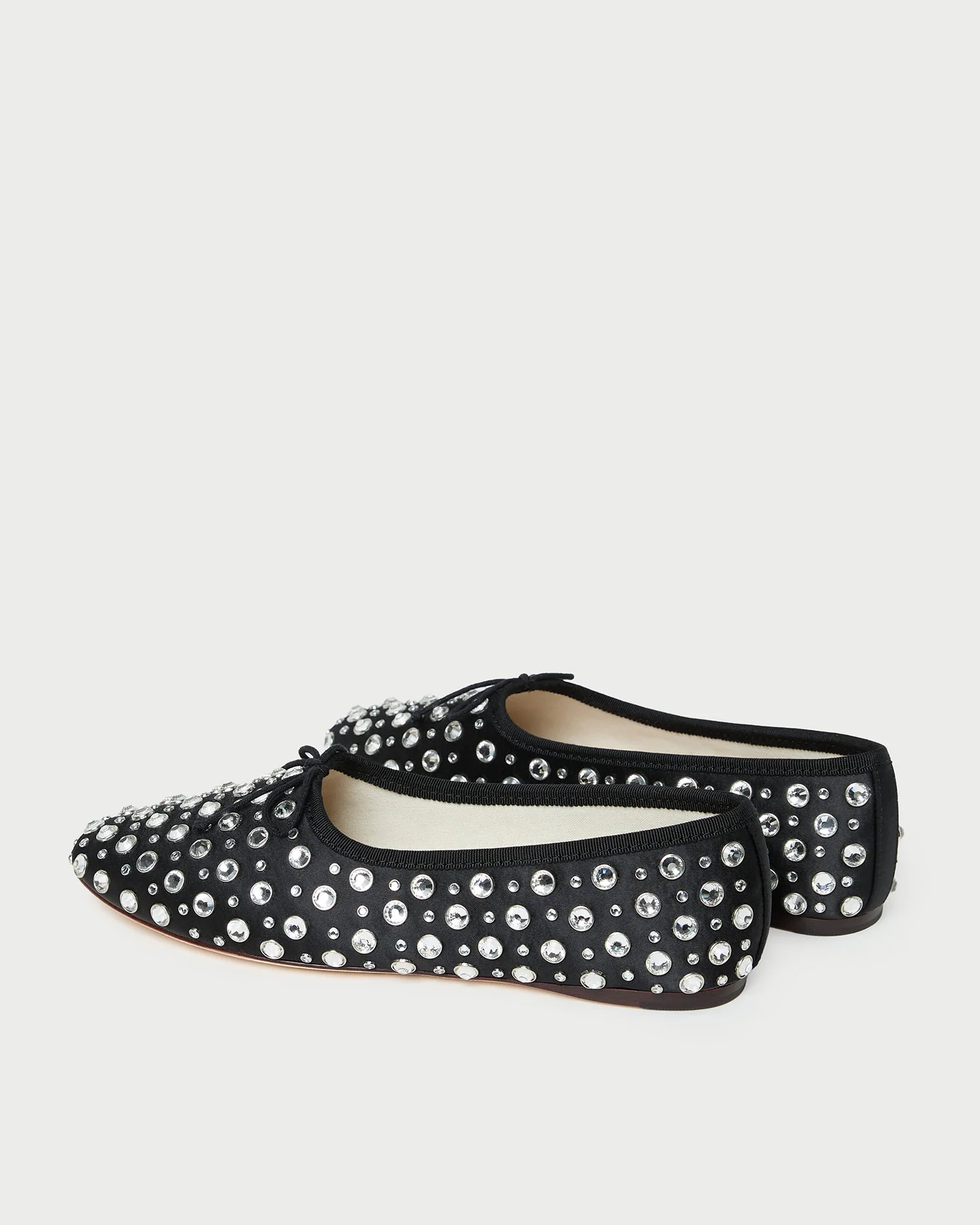 Loeffler Randall - Landon Black/Crystal Ballet Flat - Image 4