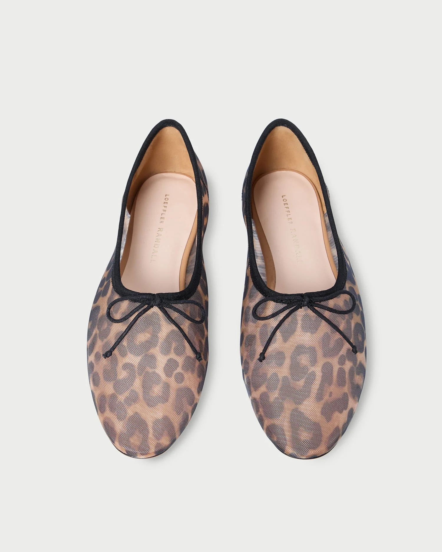 Loeffler Randall - Landon Leopard Mesh Ballet Flat
