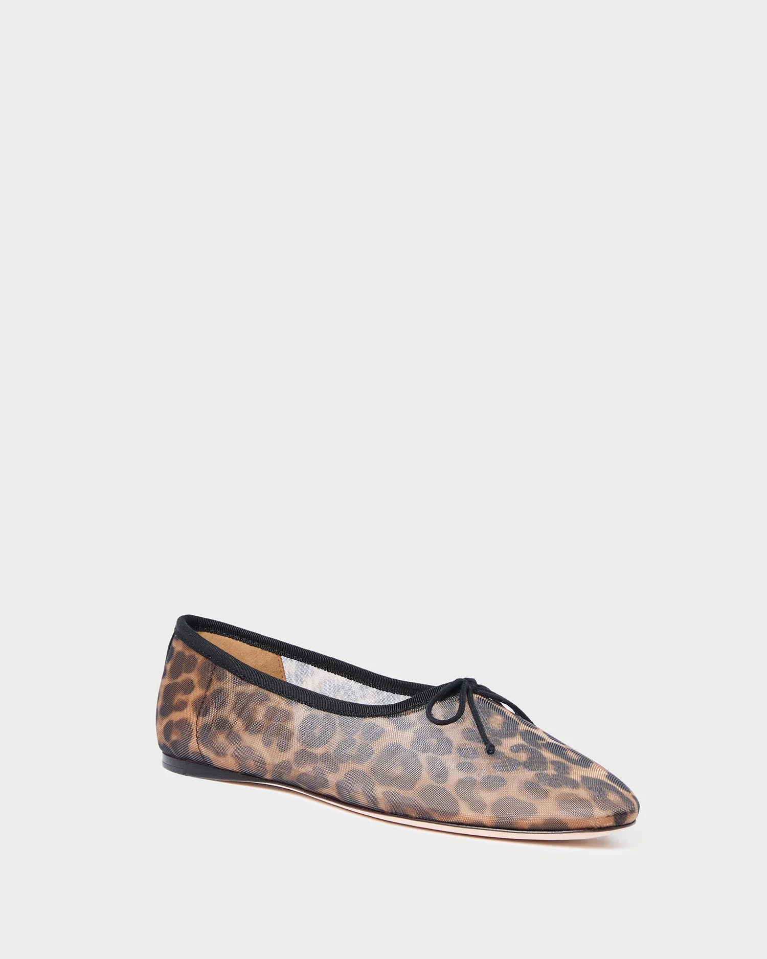 Loeffler Randall - Landon Leopard Mesh Ballet Flat - Image 3