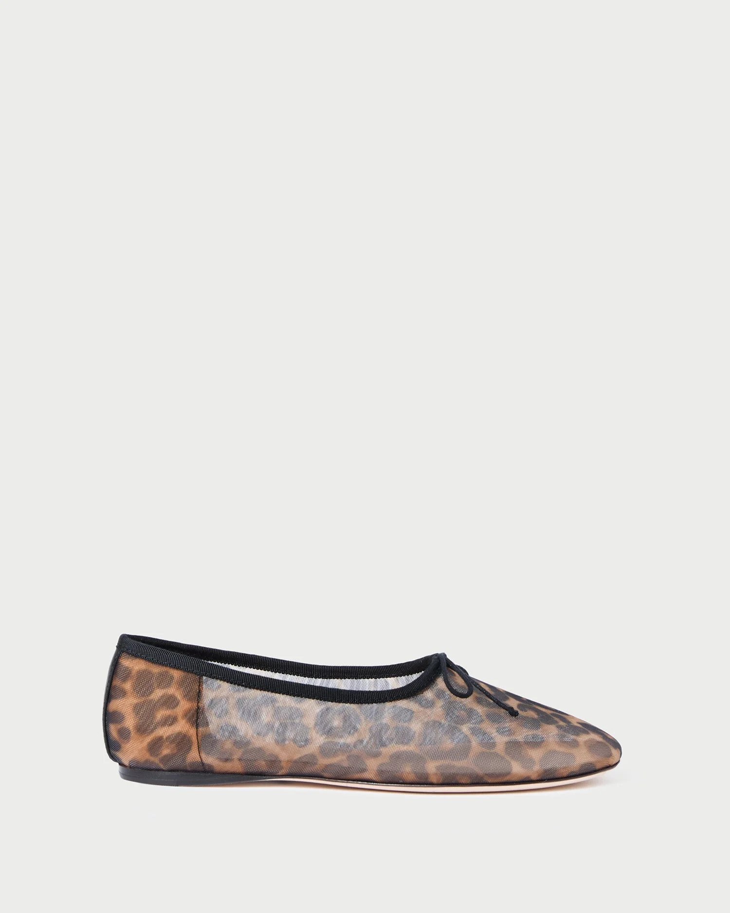 Loeffler Randall - Landon Leopard Mesh Ballet Flat - Image 4