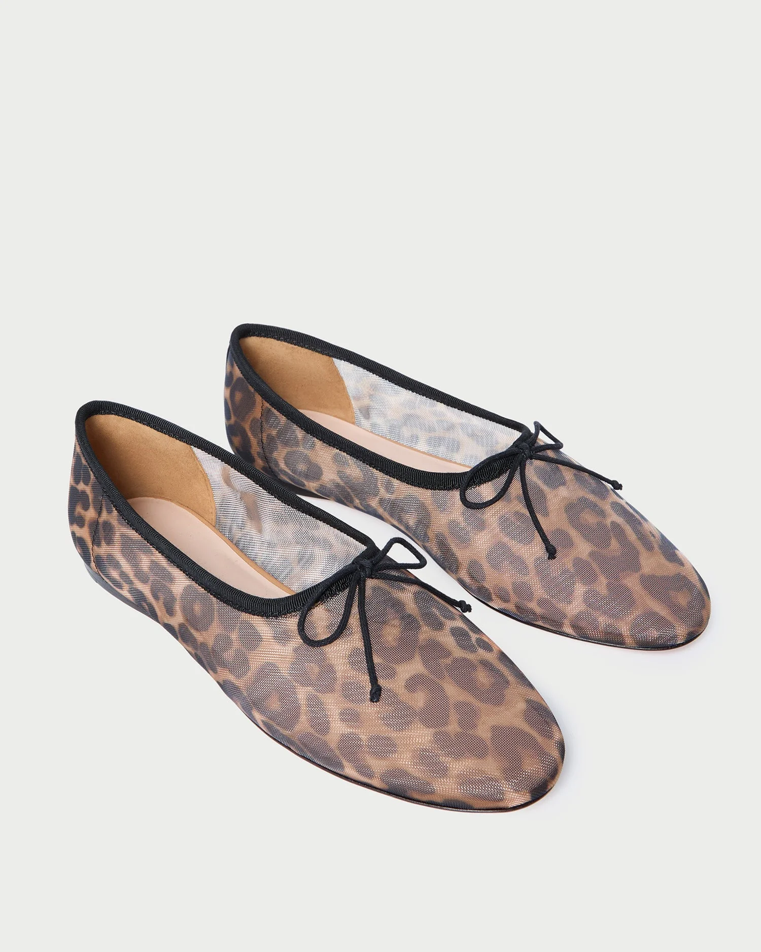 Loeffler Randall - Landon Leopard Mesh Ballet Flat - Image 5