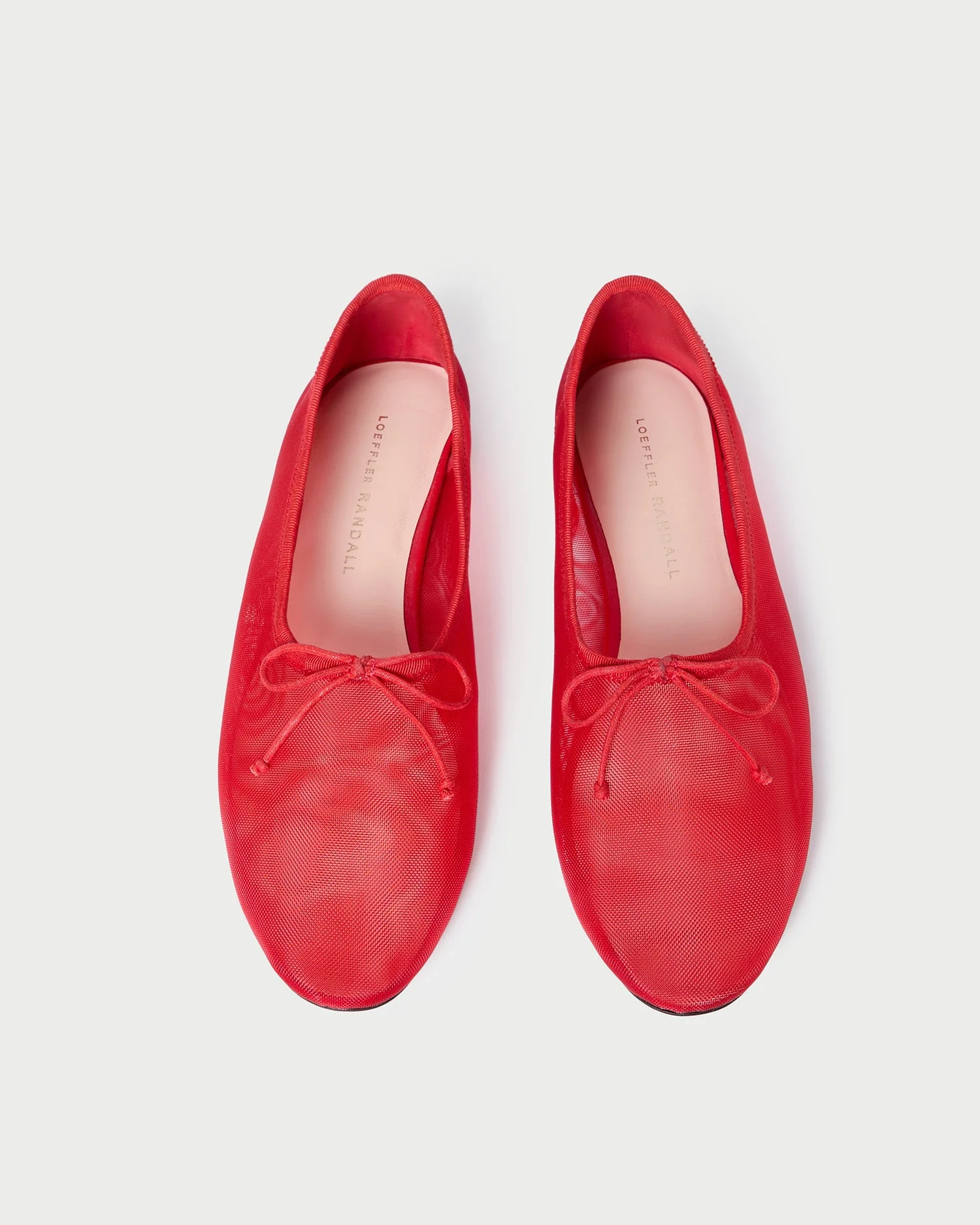 Loeffler Randall - Landon Red Mesh Ballet Flat