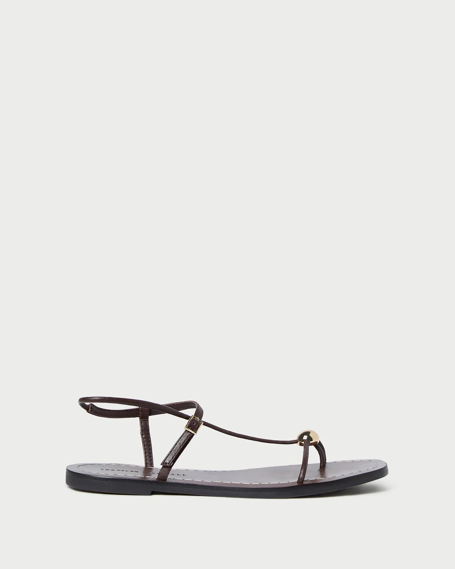 Loeffler Randall - Lara Espresso Leather Sandal - Image 3