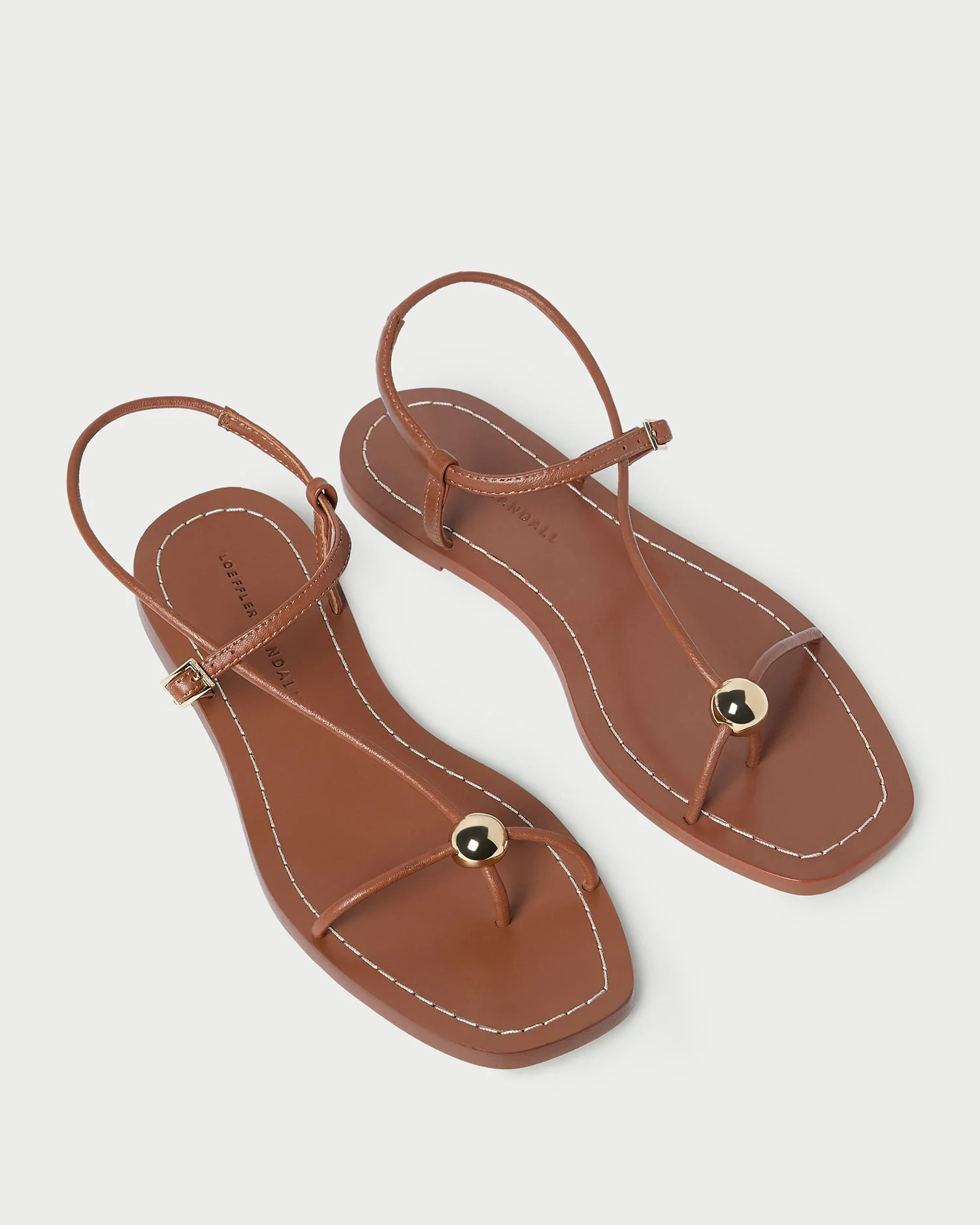 Loeffler Randall - Lara Timber Leather Sandal - Image 4