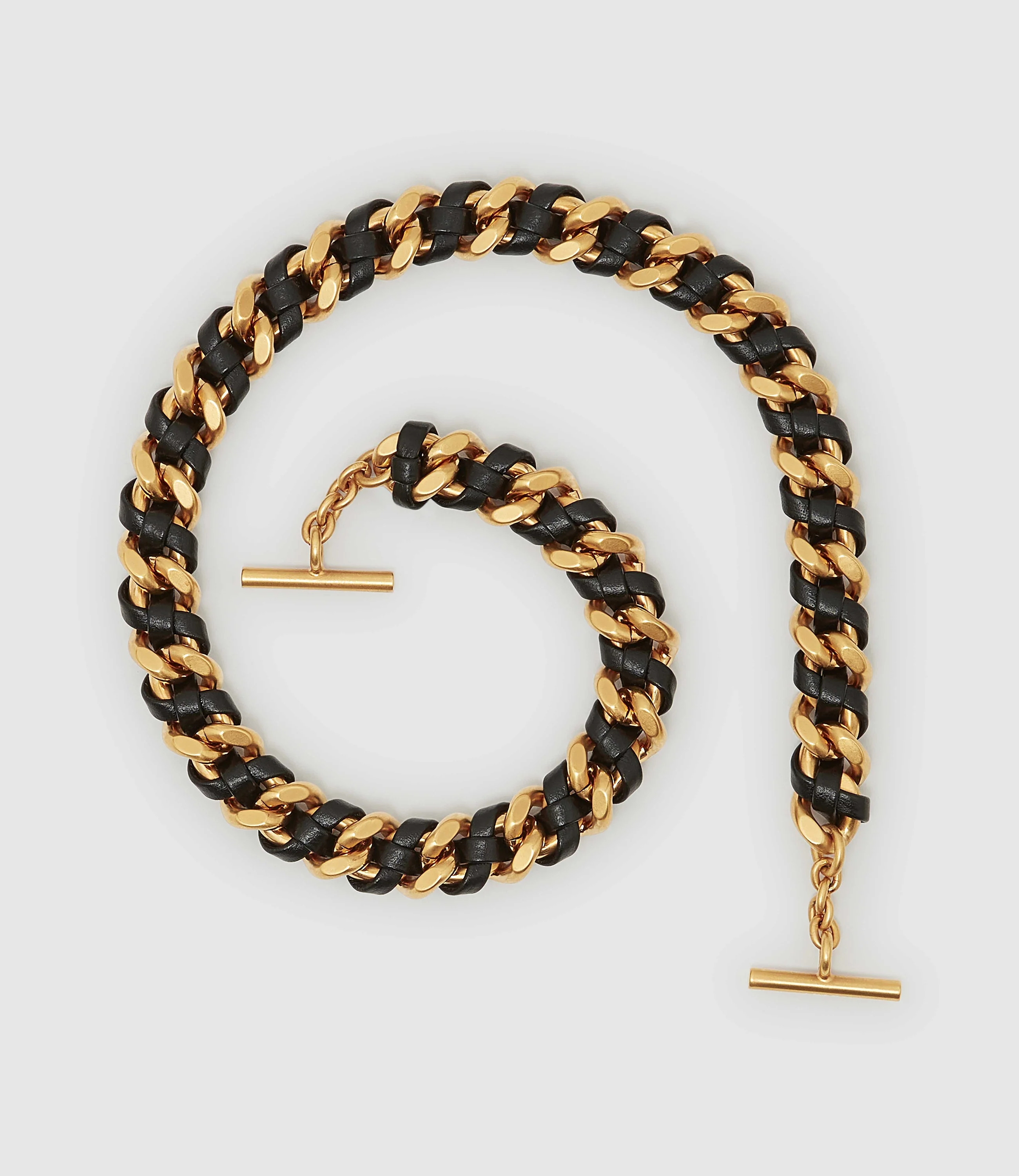 Metier - Large Chain Strap Elvis Black with Gold Hardware