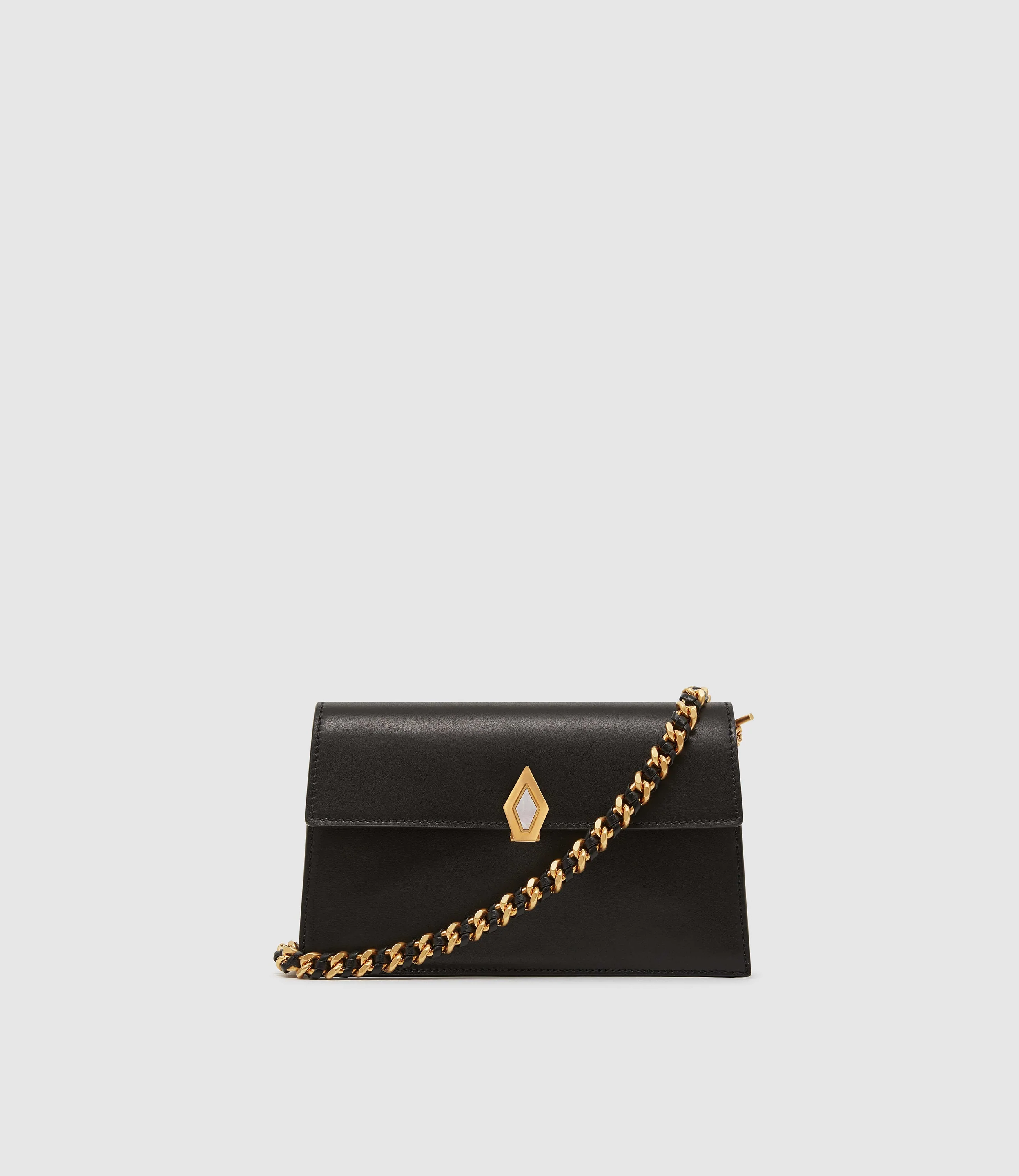 Metier - Large Chain Strap Elvis Black with Gold Hardware - Image 3