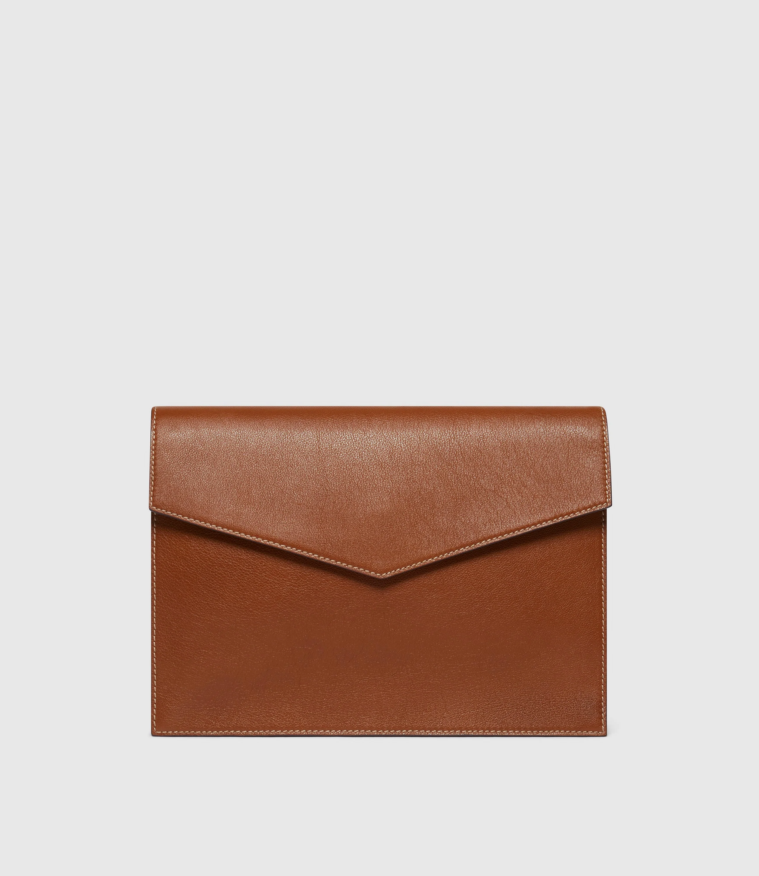 Metier - Double Document Folio Buffalo Cognac