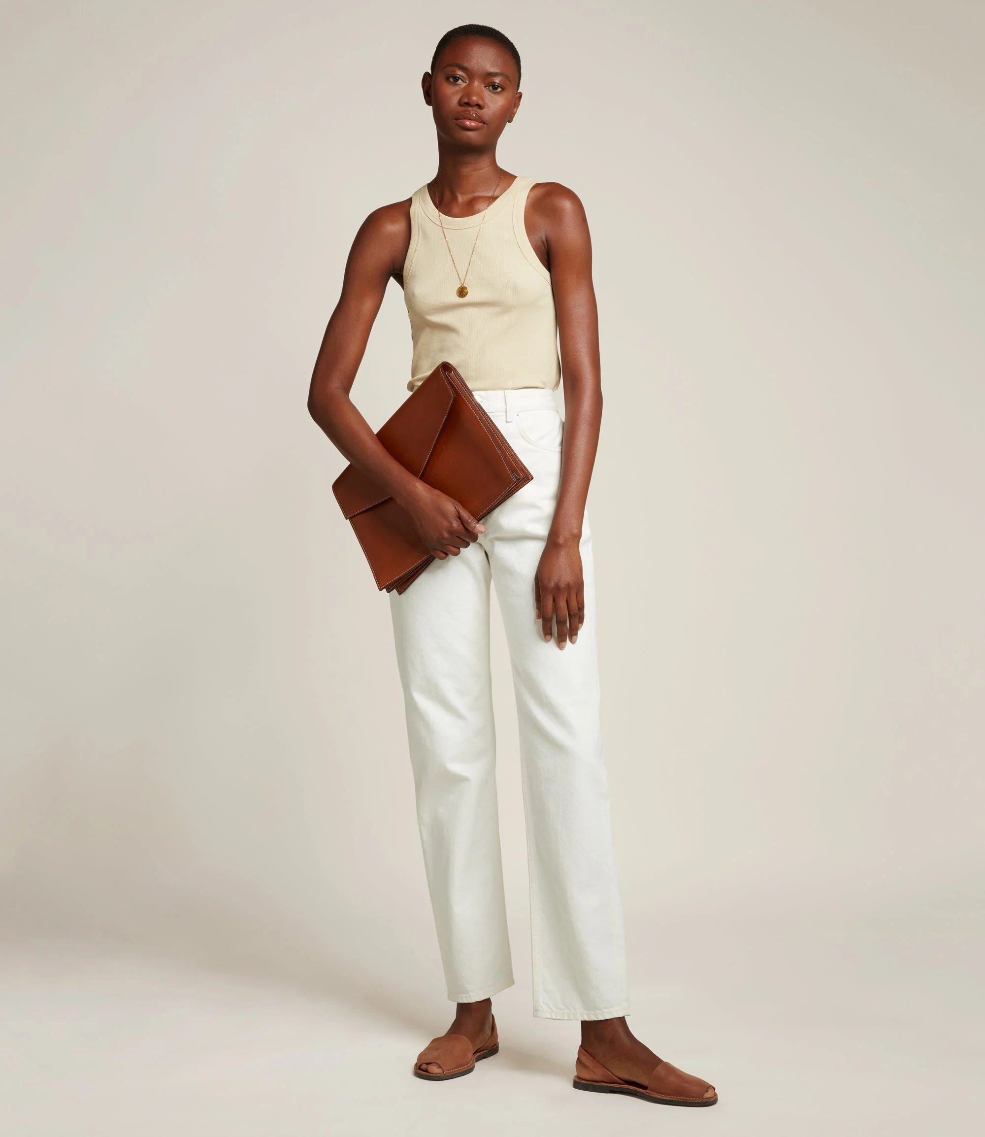 Metier - Double Document Folio Buffalo Cognac - Image 4