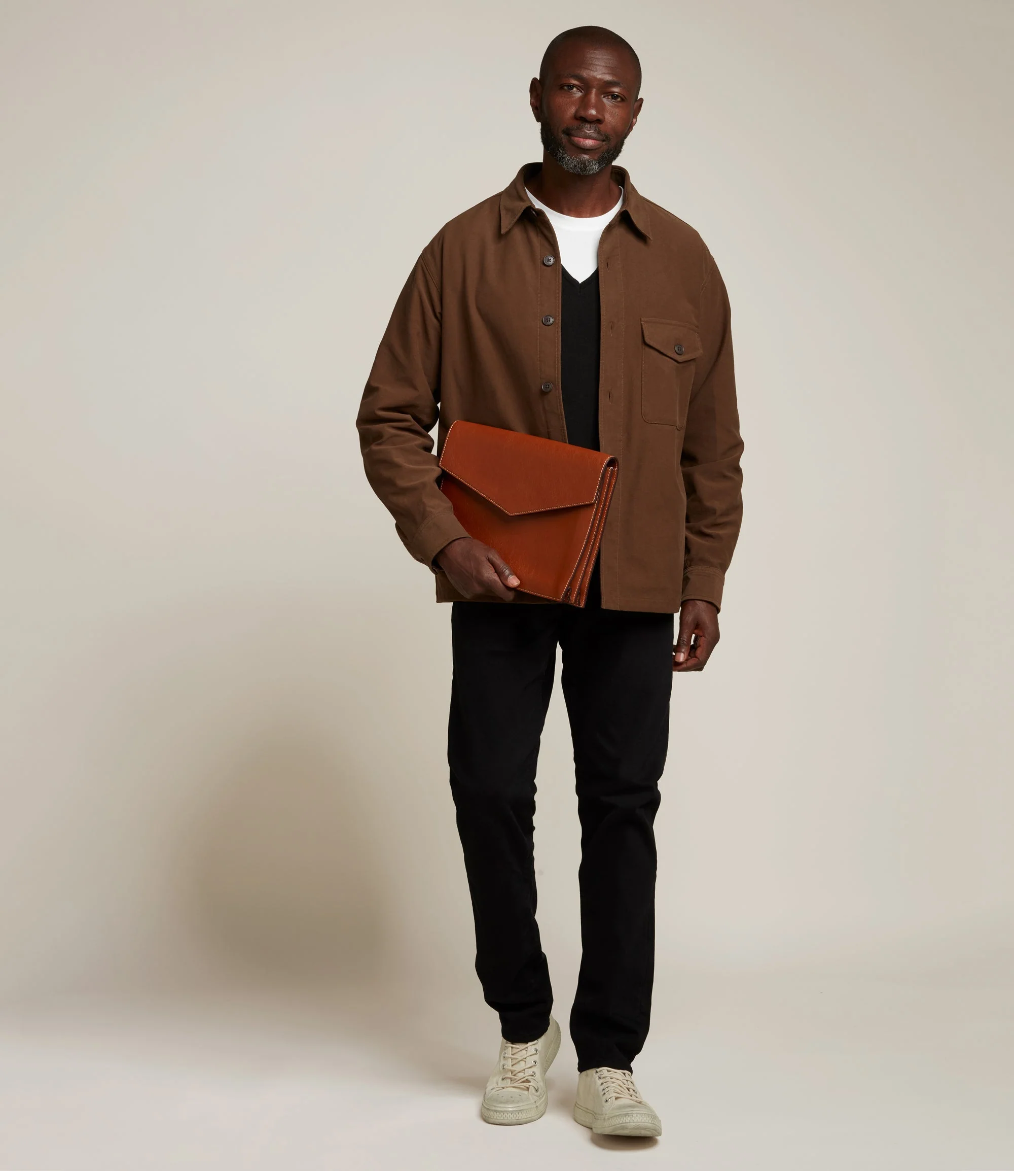 Metier - Double Document Folio Buffalo Cognac - Image 5
