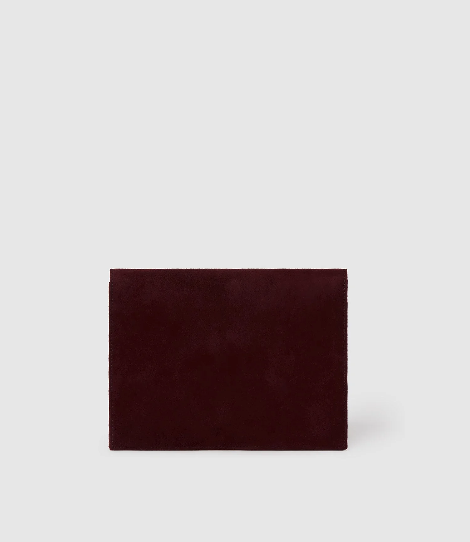 Metier - Large Jewellery Travel Case Buttery Suede Amarone - Image 2