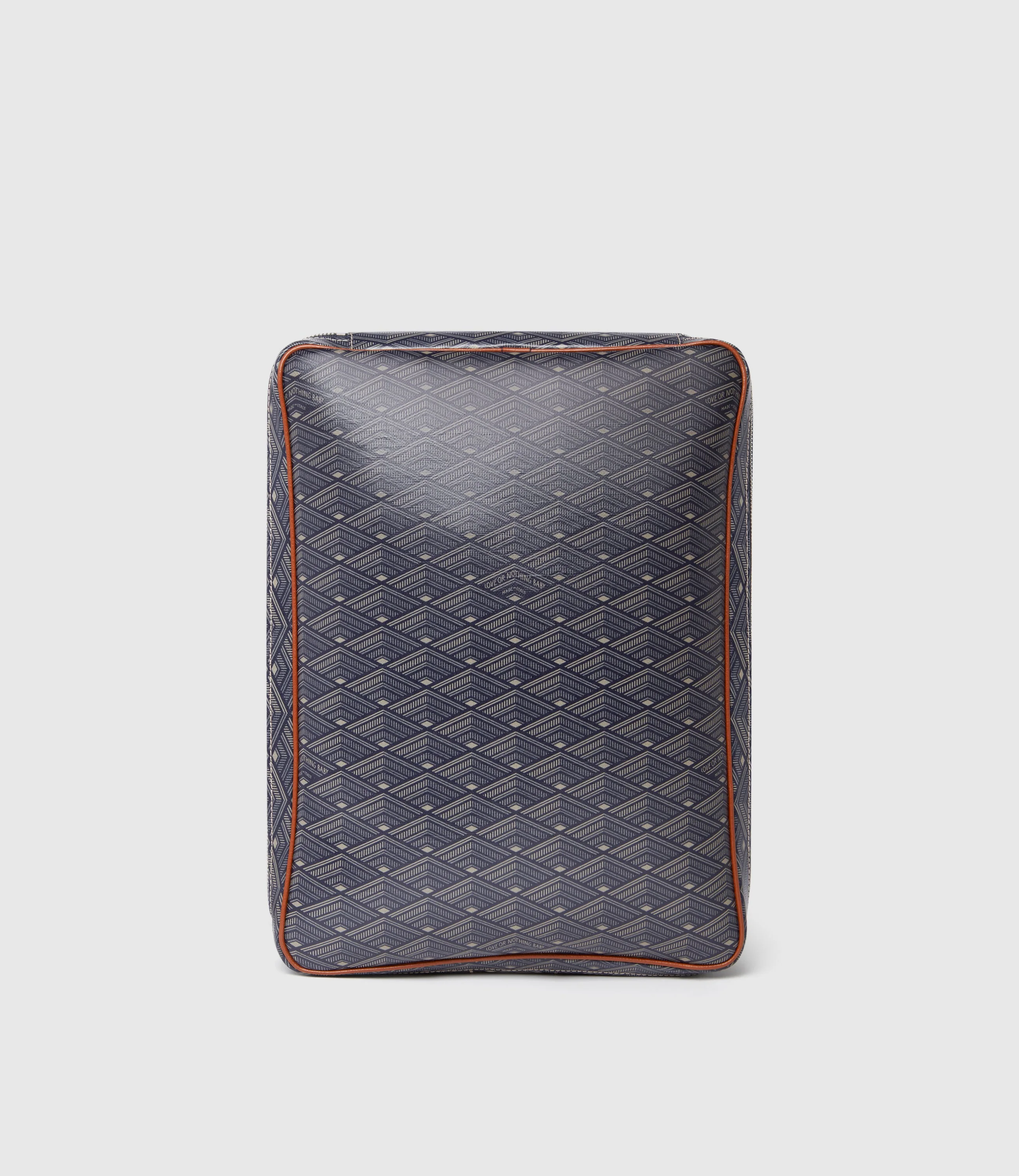 Metier - Large Travel Organiser Slim Signature Canvas Navy