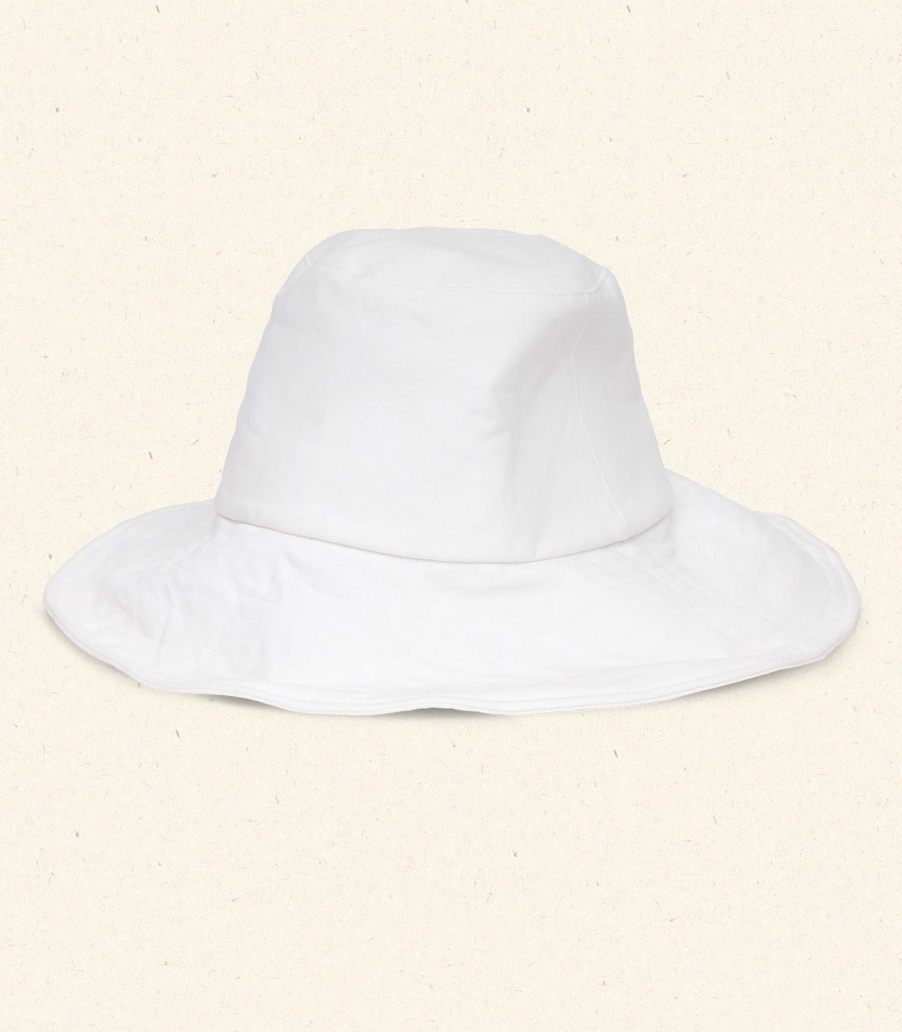 DÔEN - LARK HAT -- WHITE - Image 5