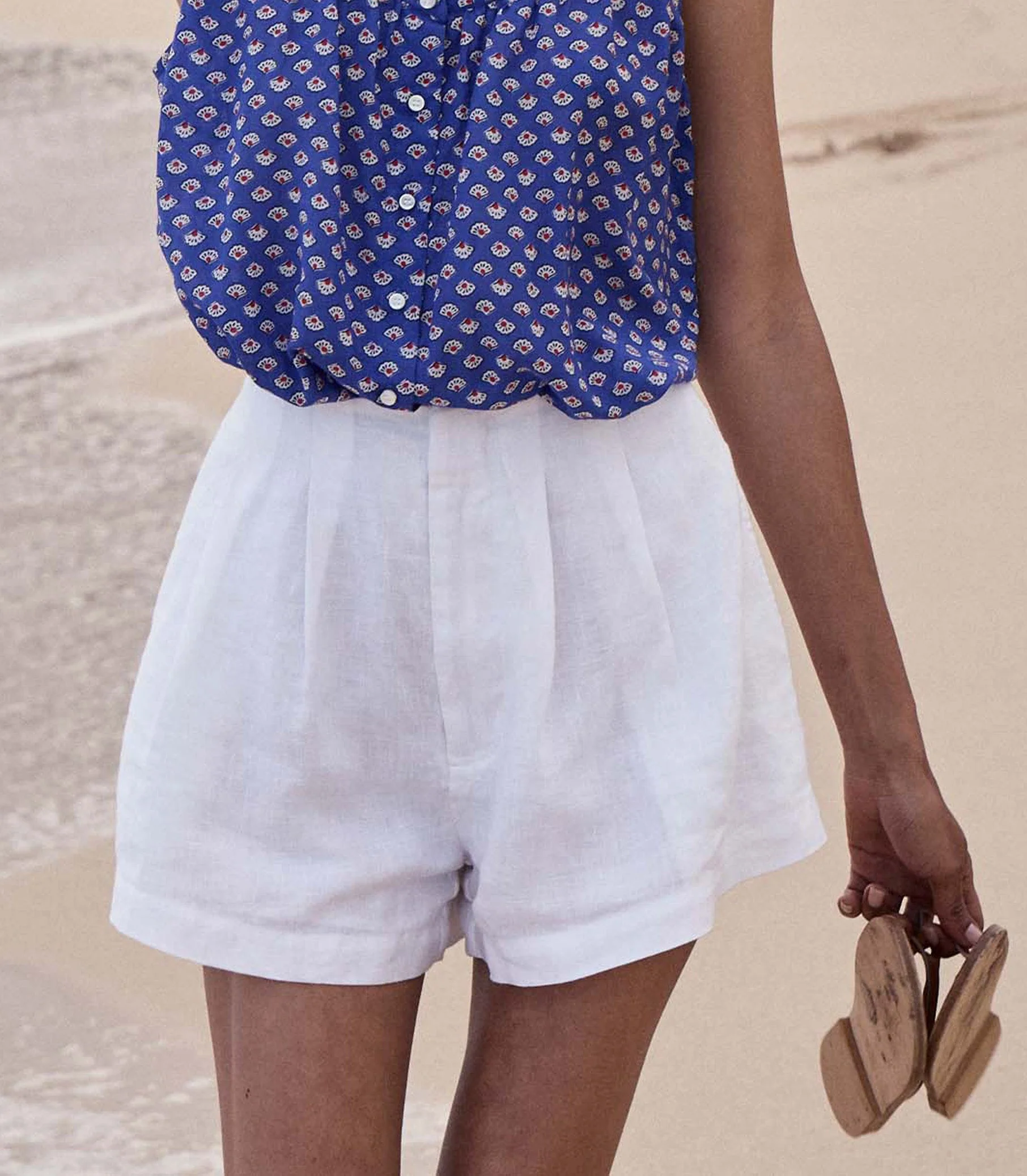DOEN - LARUE LINEN SHORT - Image 3