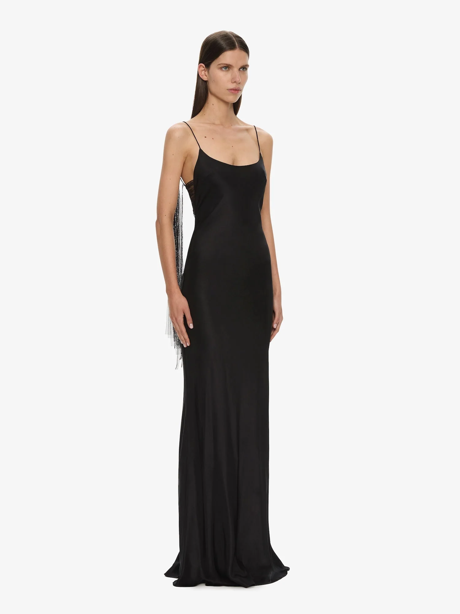 Christopher Esber - Lattice Lace Silk Gown - Image 3