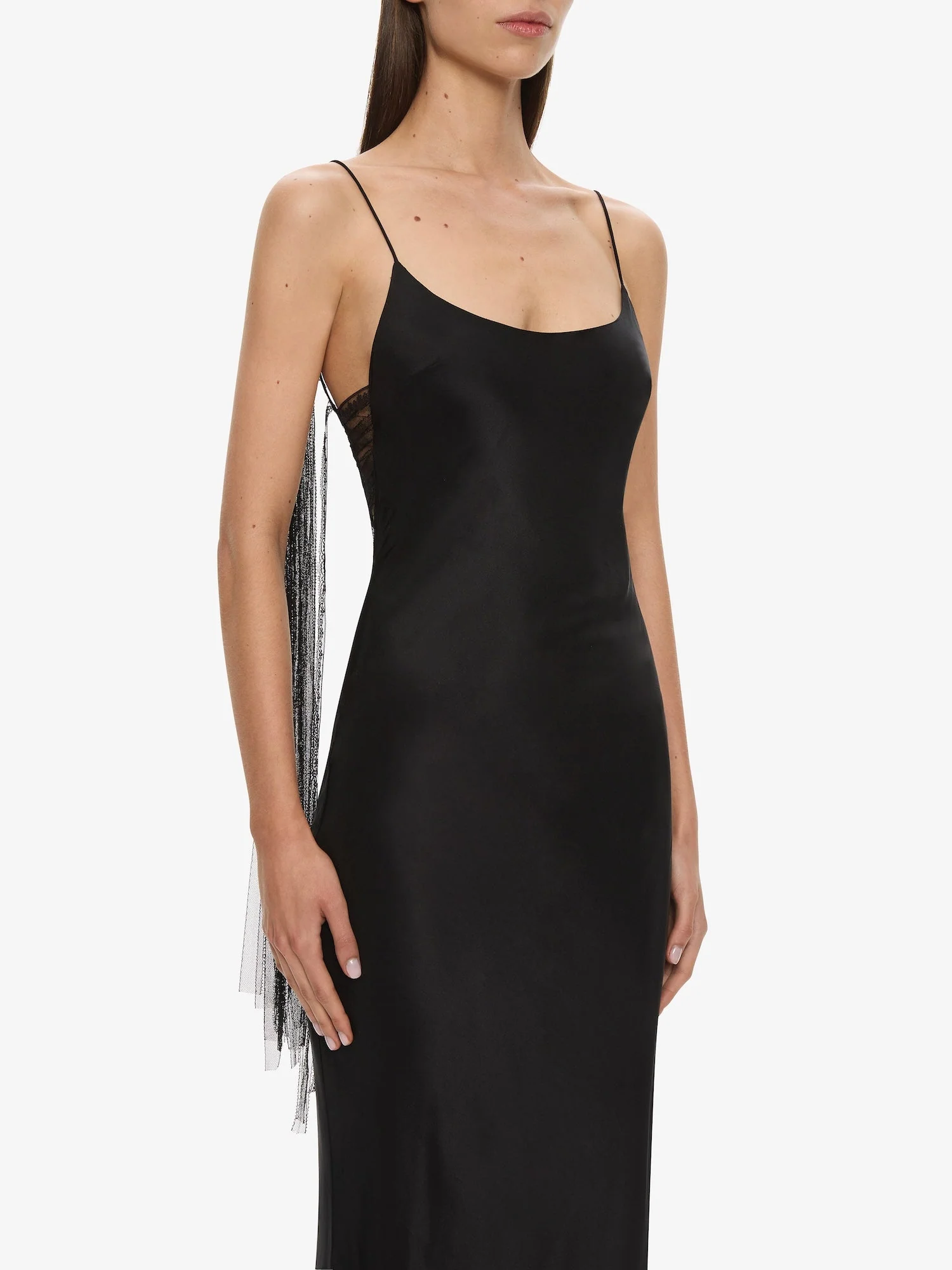 Christopher Esber - Lattice Lace Silk Gown - Image 4