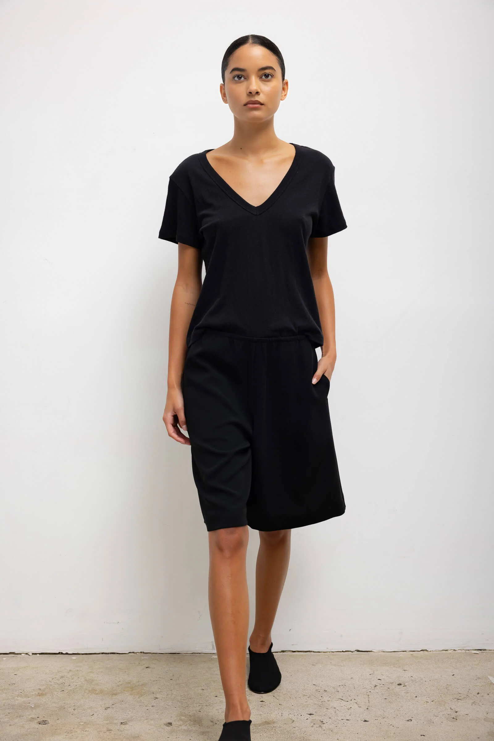 Leset - Laura V Neck Tee - Image 4