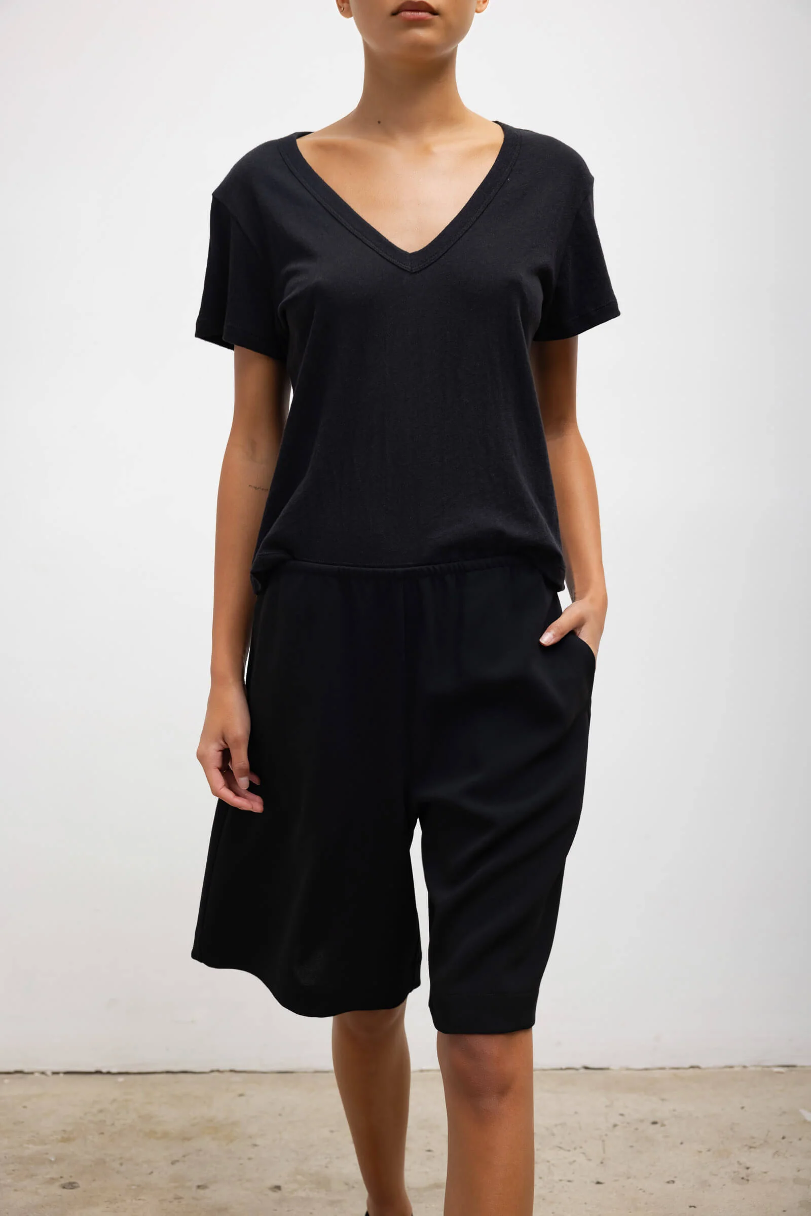 Leset - Laura V Neck Tee - Image 5