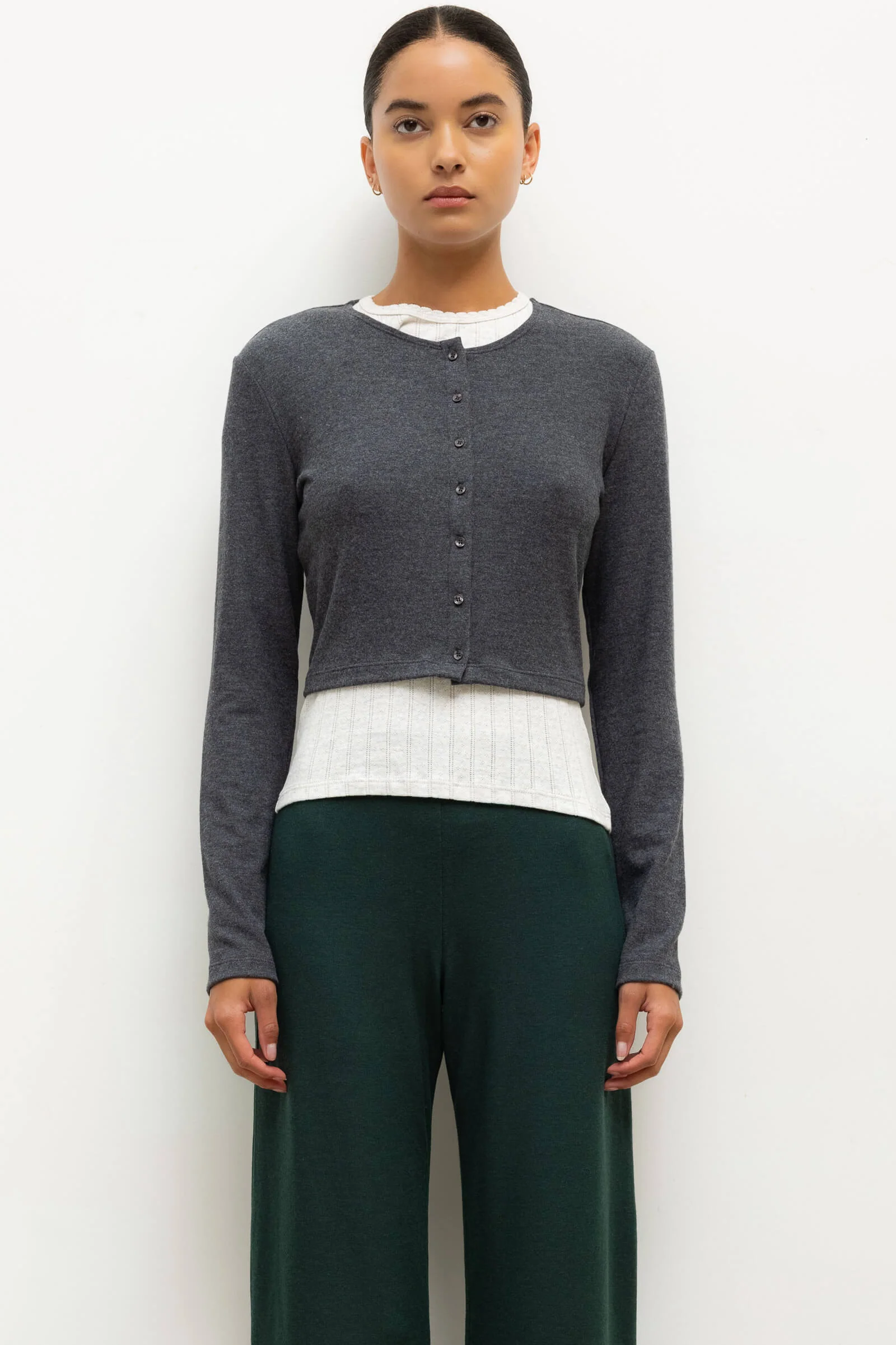 Leset - Lauren Crop Cardigan II
