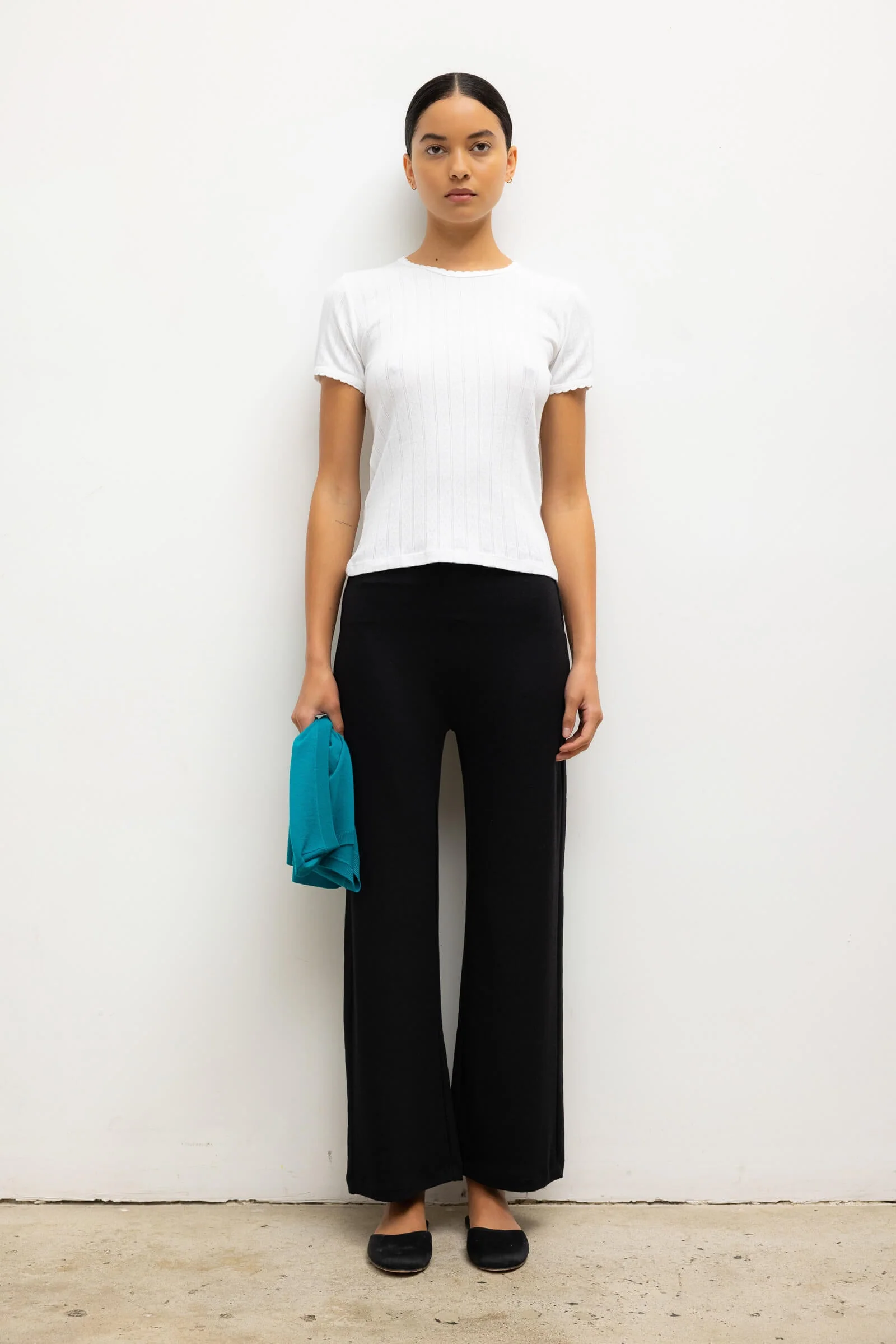 Leset - Lauren Crop Flare Pant