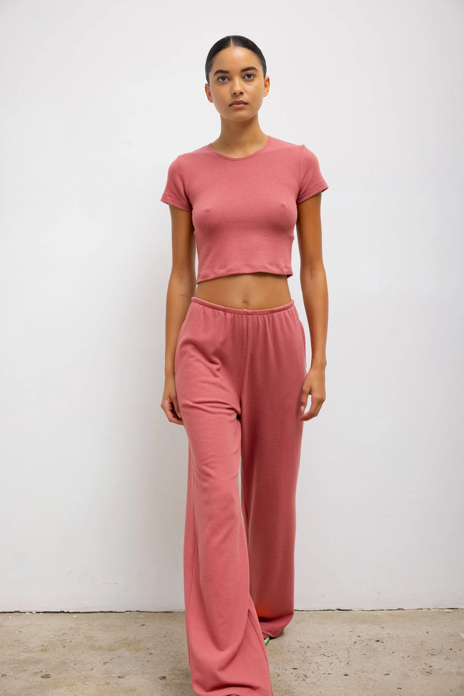 Leset - Lauren Crop Slim Fit Tee - Image 4