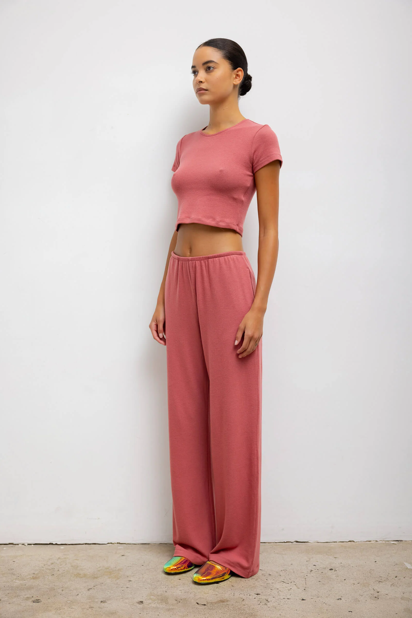 Leset - Lauren Crop Slim Fit Tee - Image 6