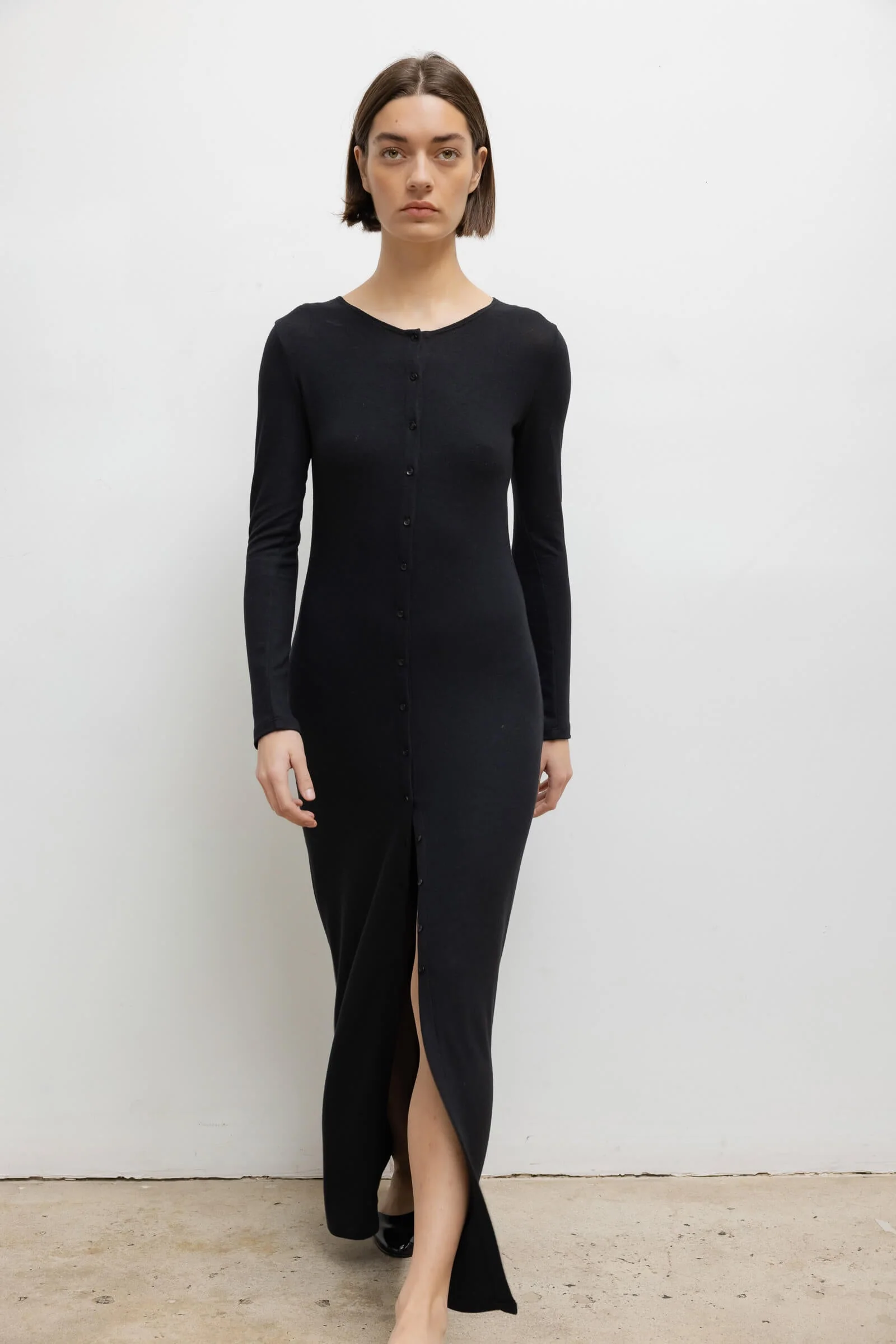 Leset - Lauren Long Sleeve Cardigan Dress - Image 3