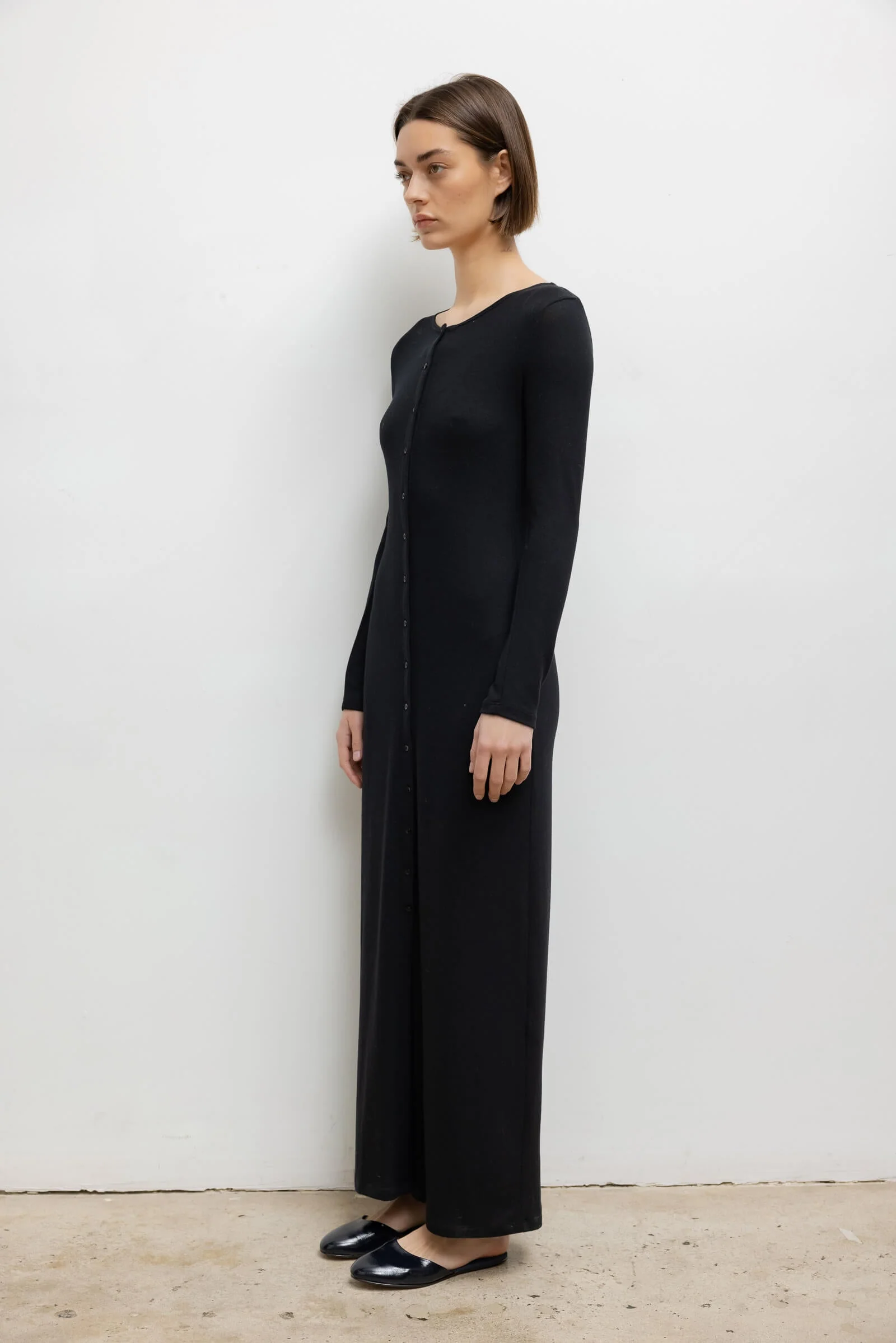 Leset - Lauren Long Sleeve Cardigan Dress - Image 5