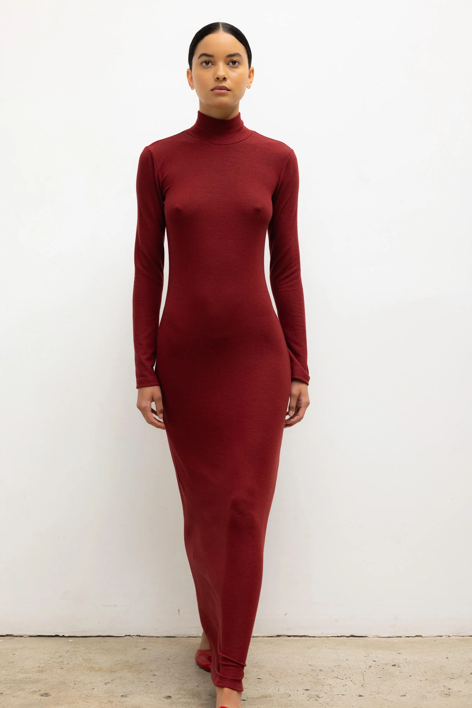 Leset - Lauren Turtleneck Maxi Dress - Image 3