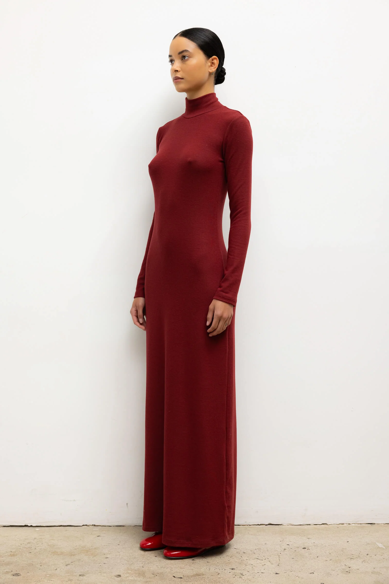 Leset - Lauren Turtleneck Maxi Dress - Image 5