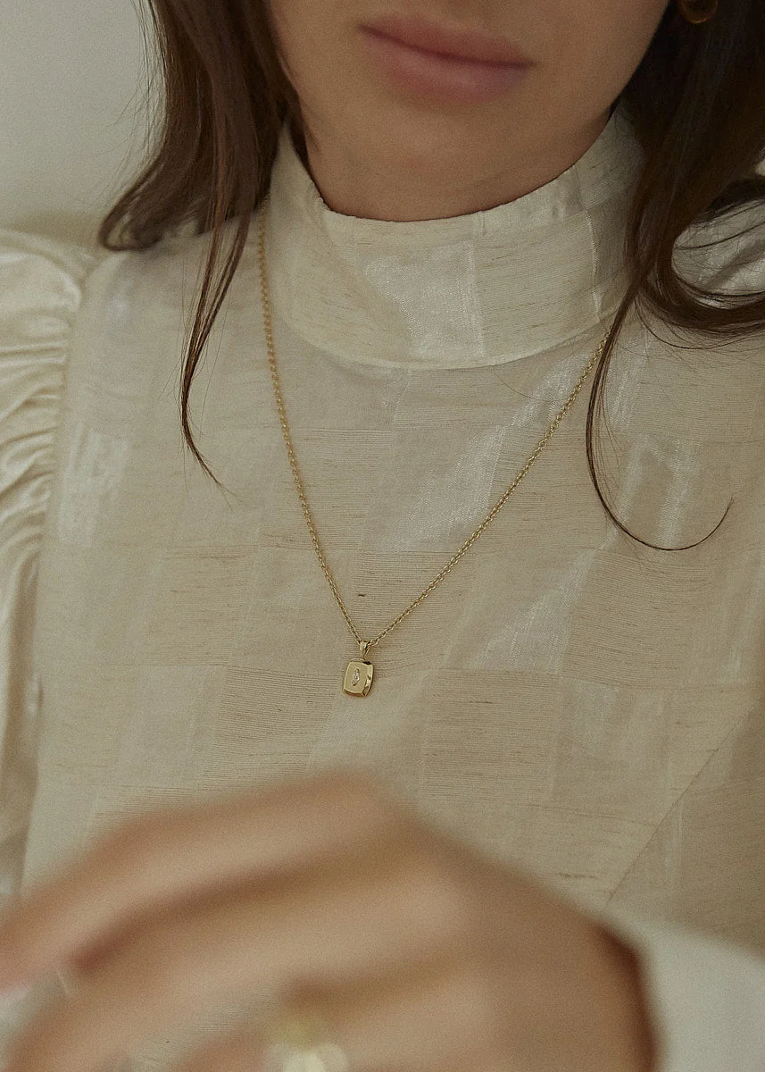 Kinn - Le Chat Marquise Cushion Necklace Diamond - Image 6