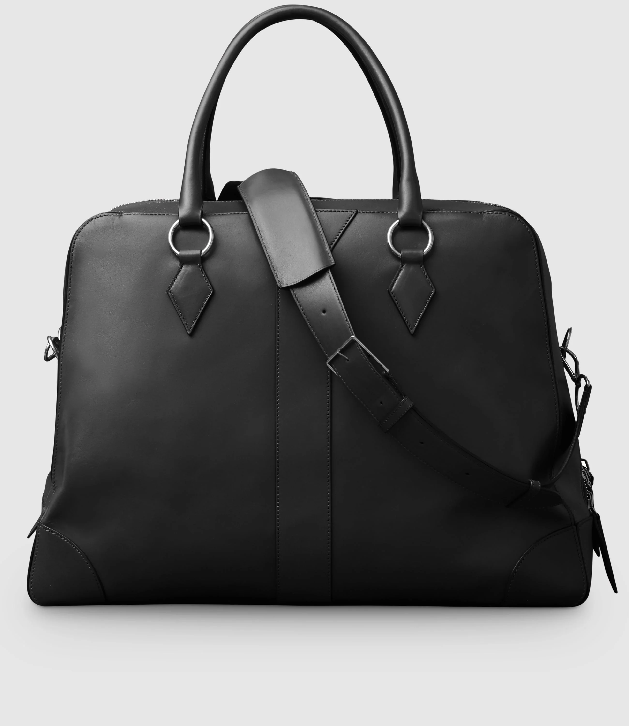 Metier - Le Grand Voyage Three to Five Night Bag Atelier Calfskin Black