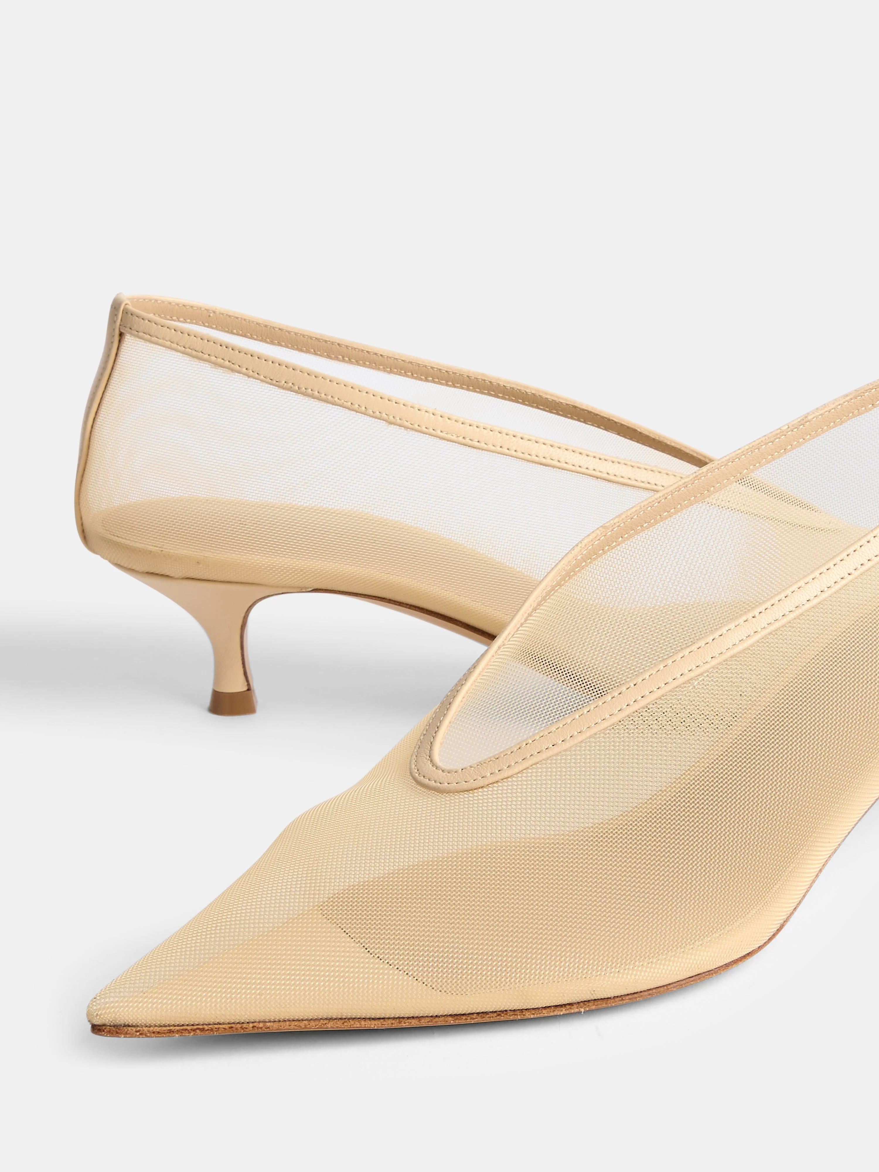 Le Monde Beryl - Babouche Kitten / Sand Mesh - Image 4