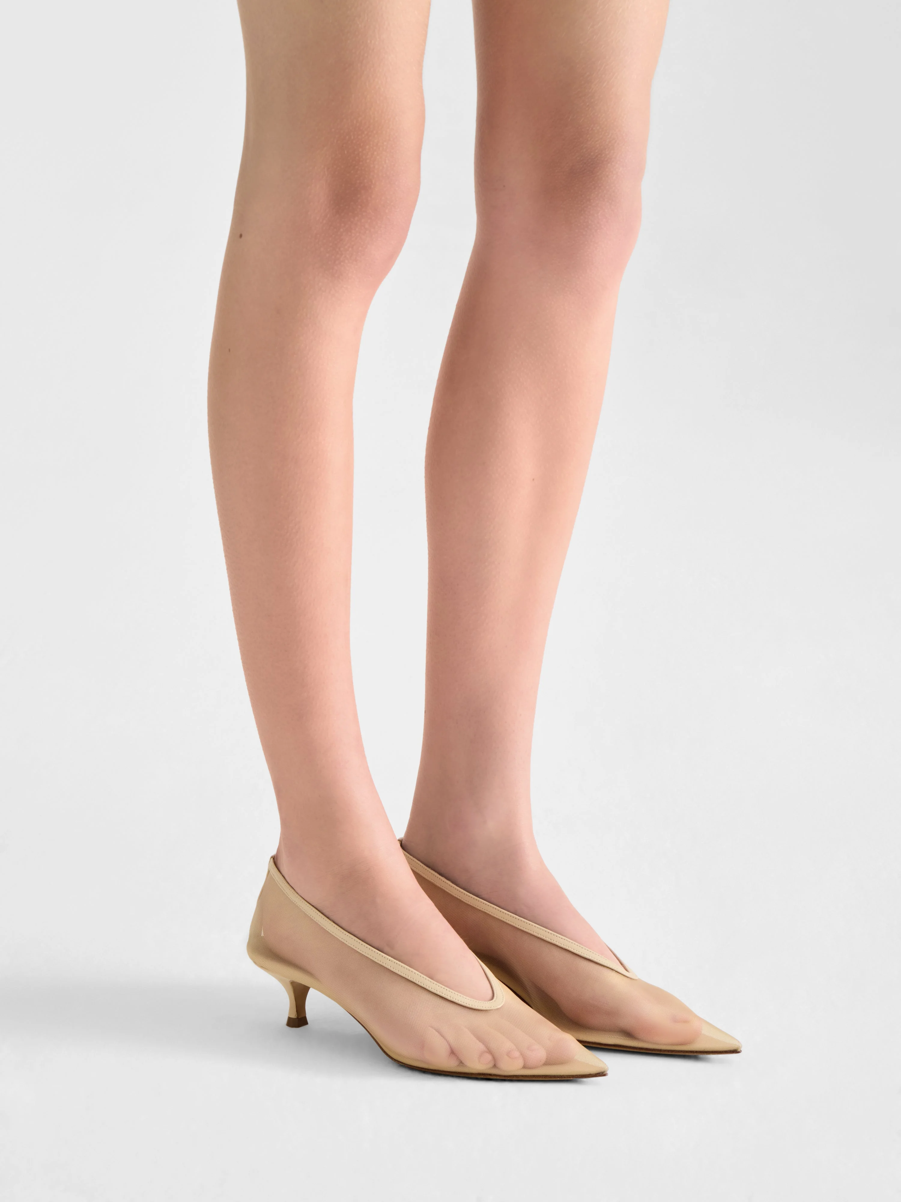 Le Monde Beryl - Babouche Kitten / Sand Mesh - Image 5