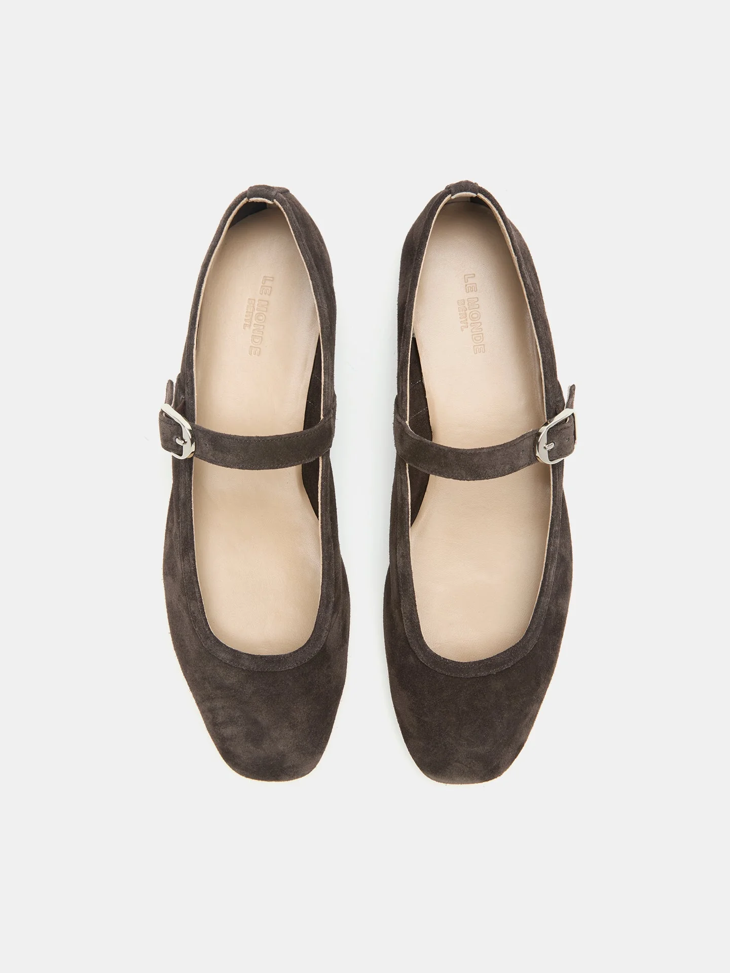 Le Monde Beryl - Ballet Mary Jane / Pepper Suede - Image 3