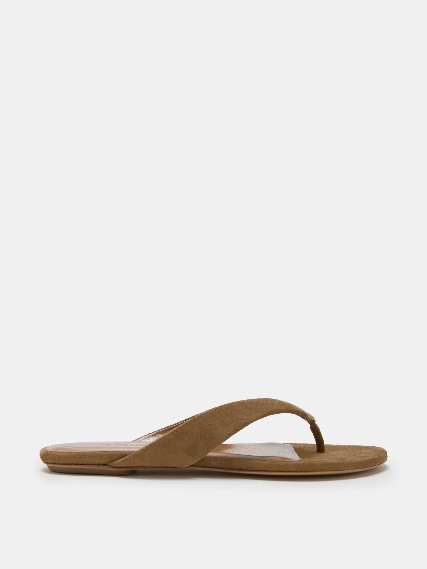 Le Monde Beryl - Flat Thong Sandal / Taupe Suede