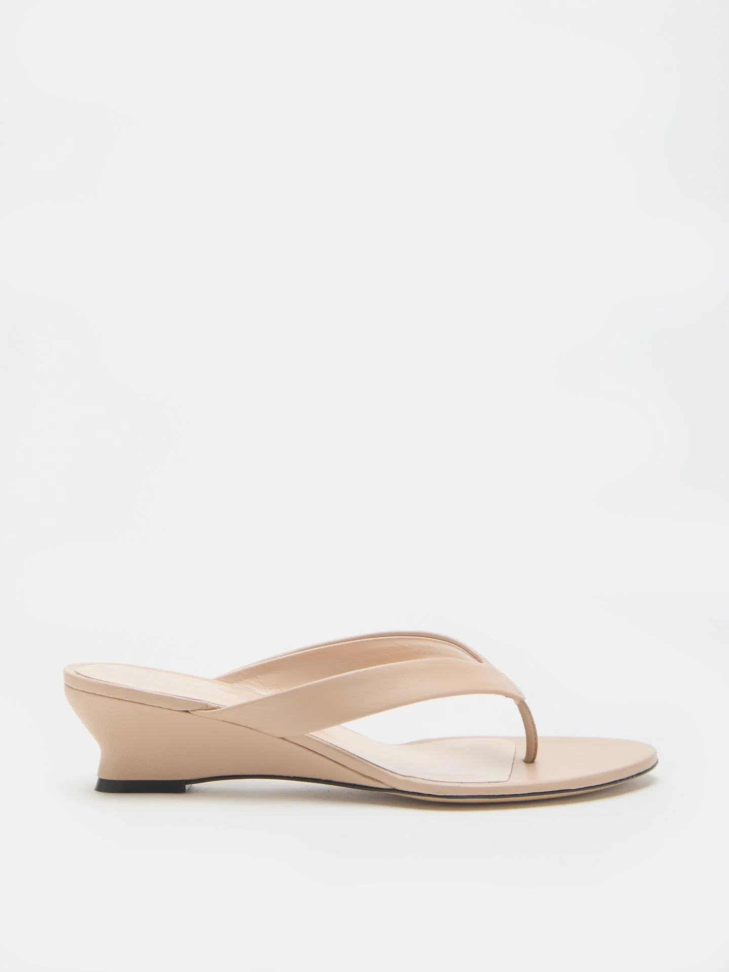 Le Monde Beryl - Micro Wedge Thong / Fawn Leather