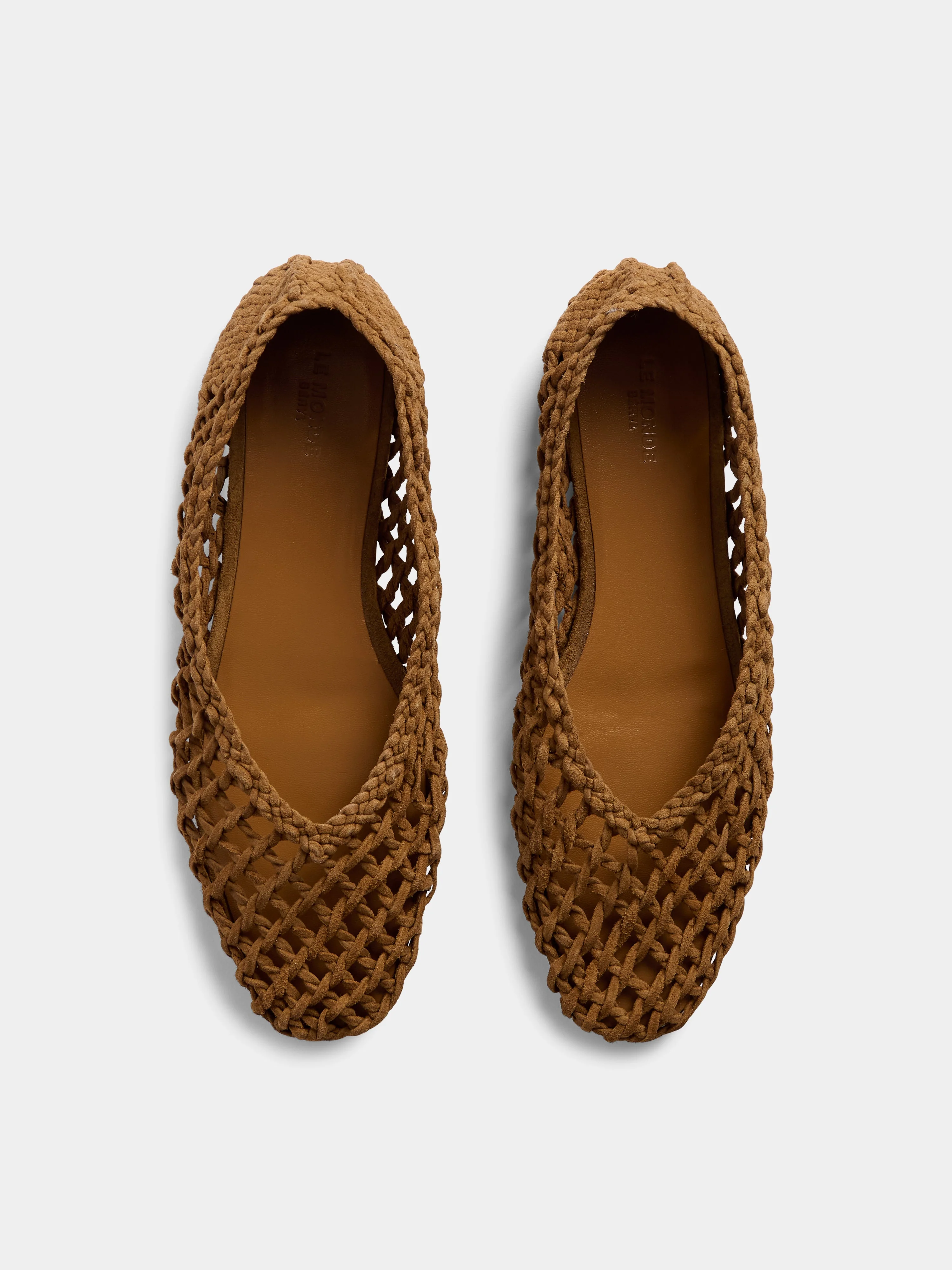 Le Monde Beryl - Regency Knotted / Taupe Suede - Image 3
