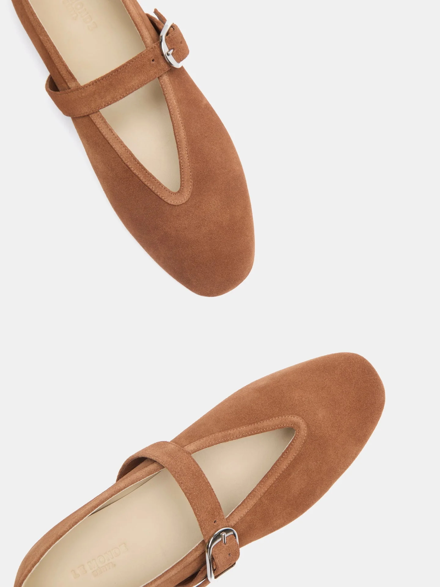Le Monde Beryl - Stella Slipper / Cognac Suede - Image 4