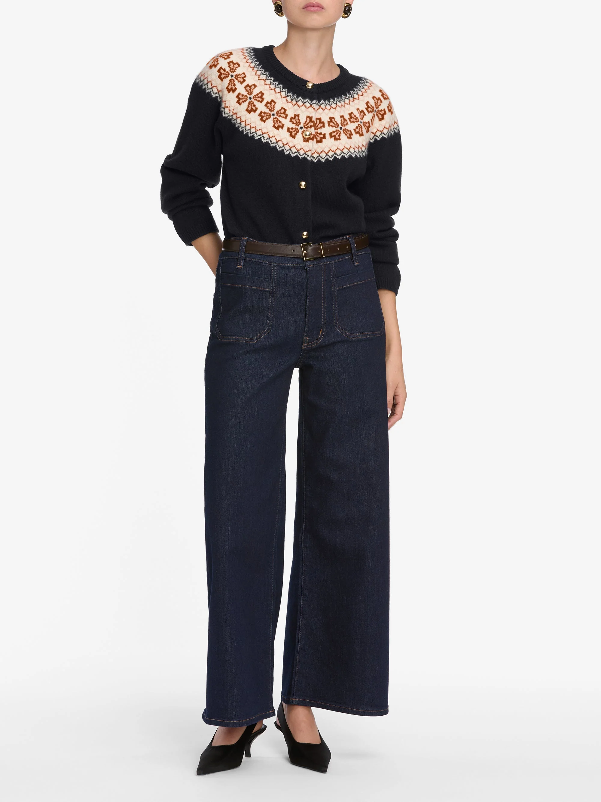 FRAME - Le Pixie Slim Palazzo Modern Pocket - Image 2