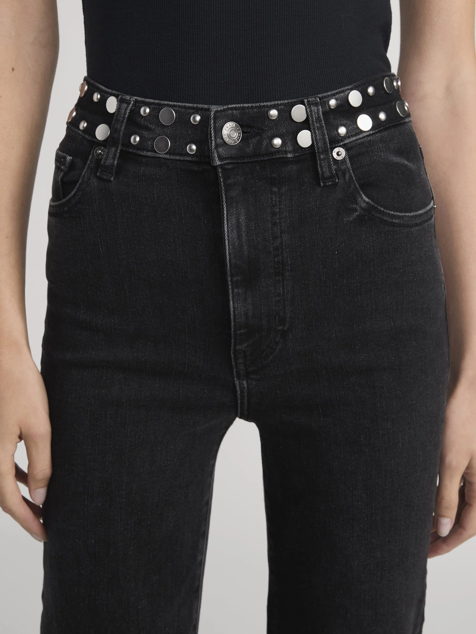 FRAME - Le Sleek Straight Studded - Image 4