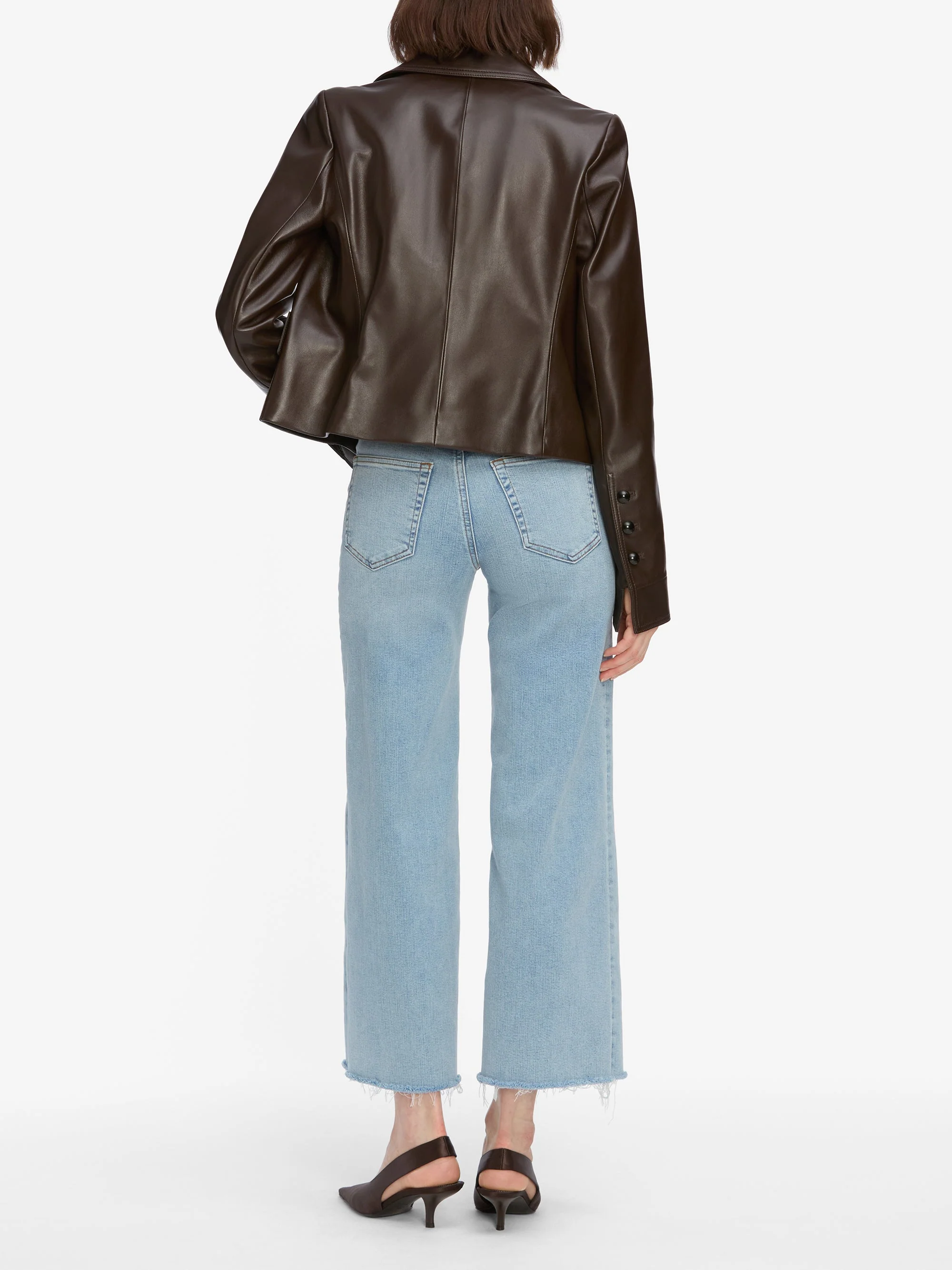 FRAME - Le Slim Palazzo Crop - Image 6