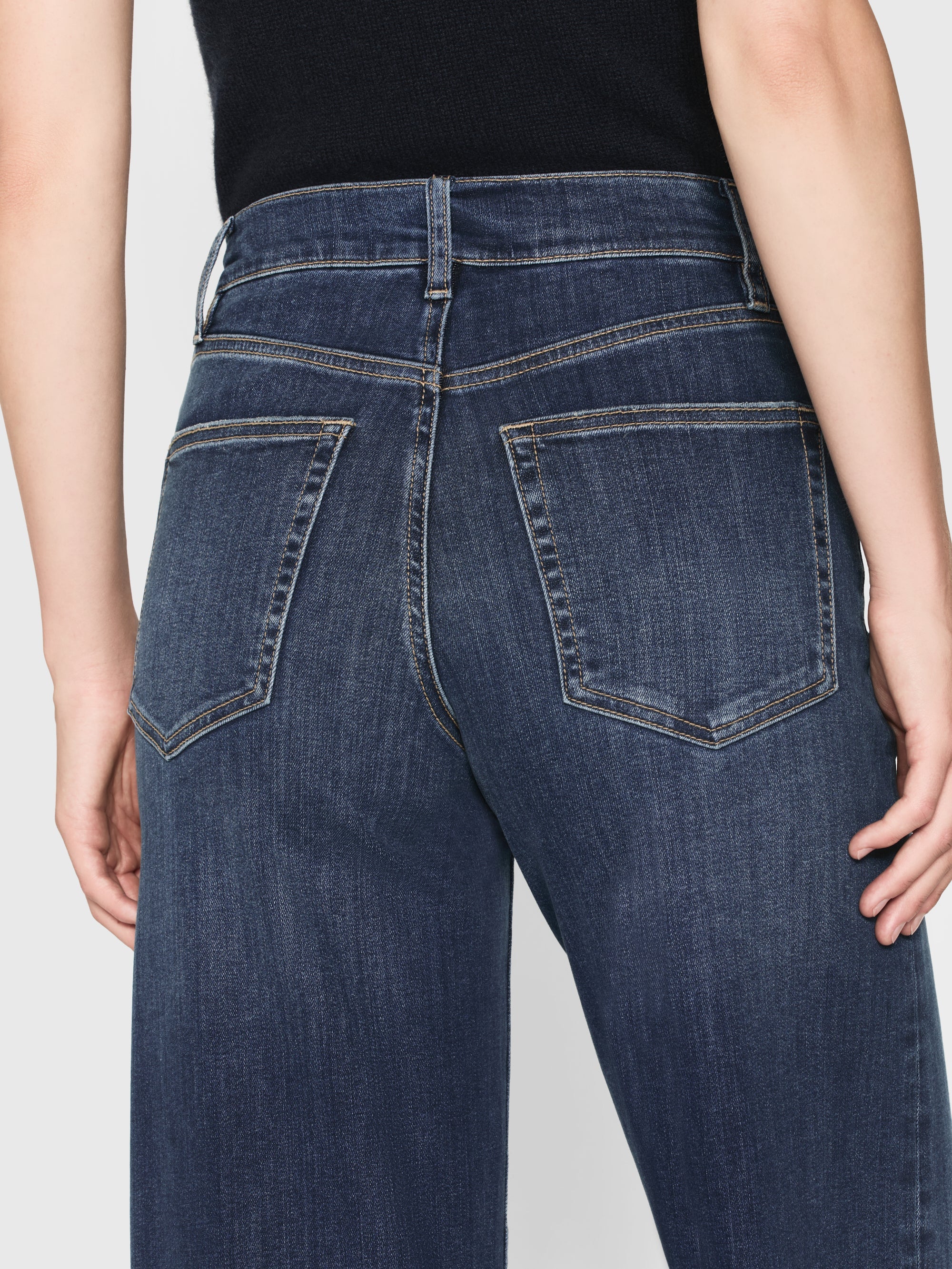FRAME - Le Slim Palazzo Long - Image 4